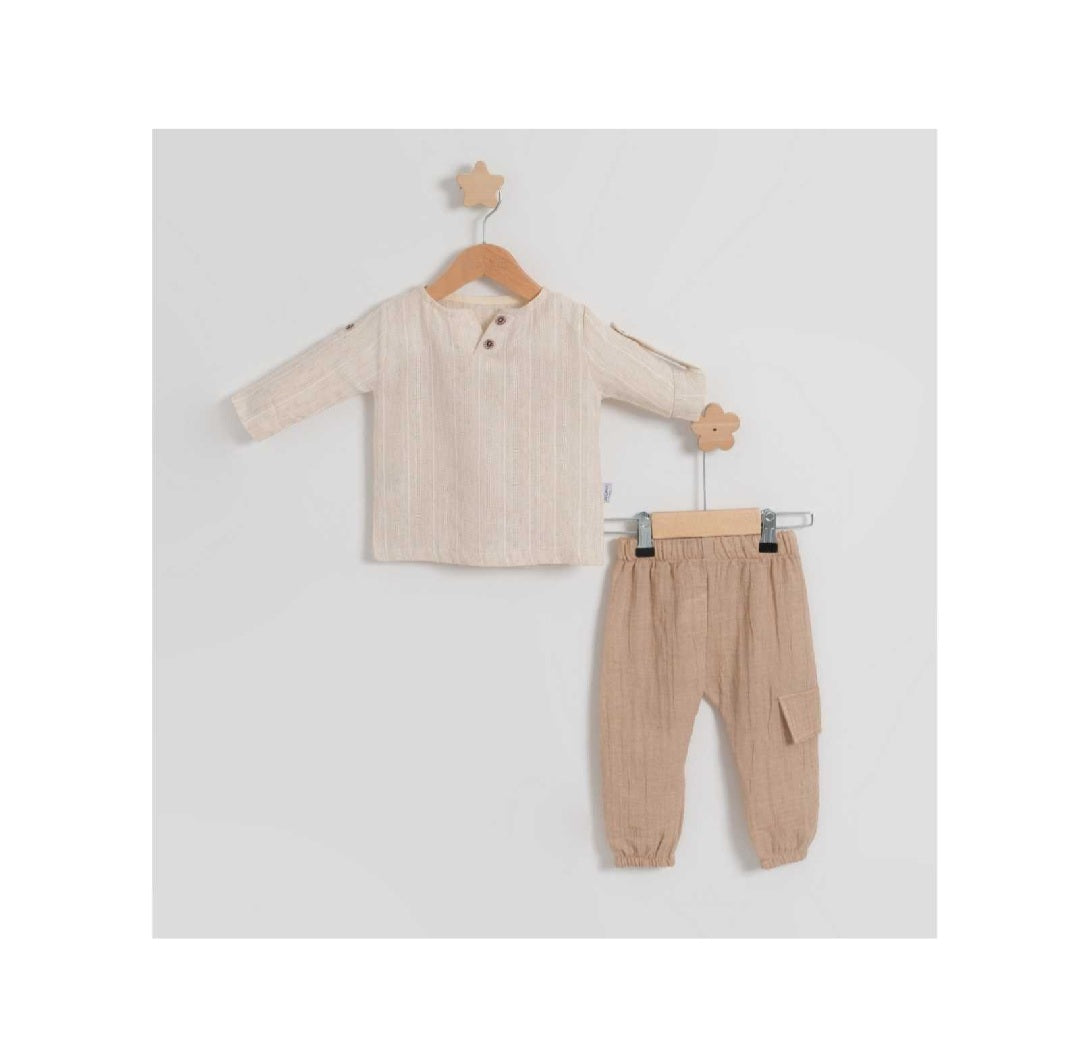 Baby boy Linen set