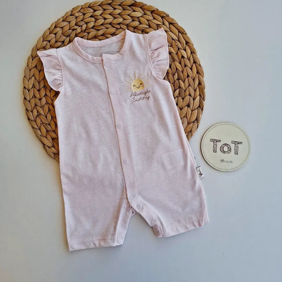 Baby Girl Summer Cotton Romper
