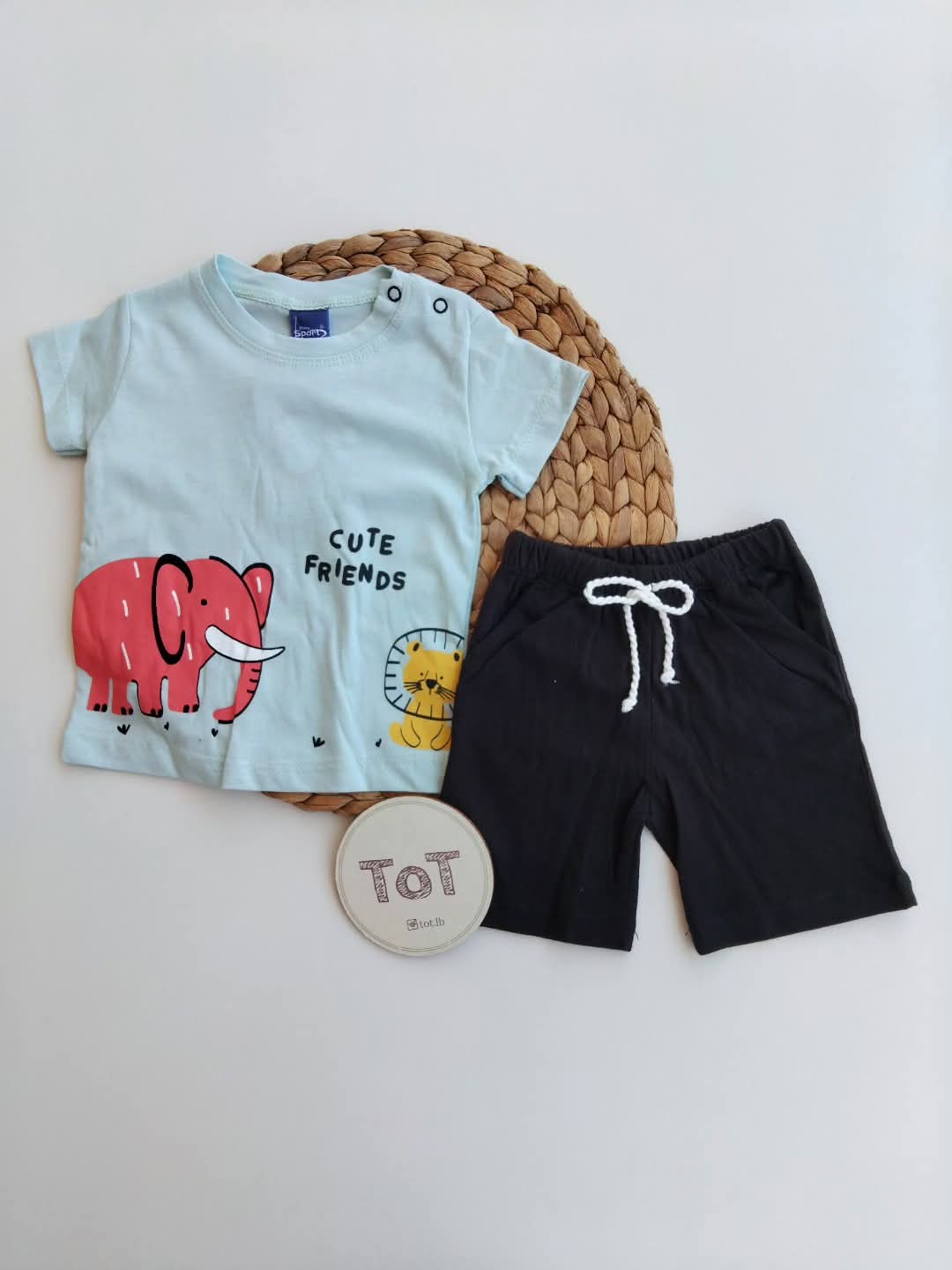 Baby Boy Cotton Summer Set