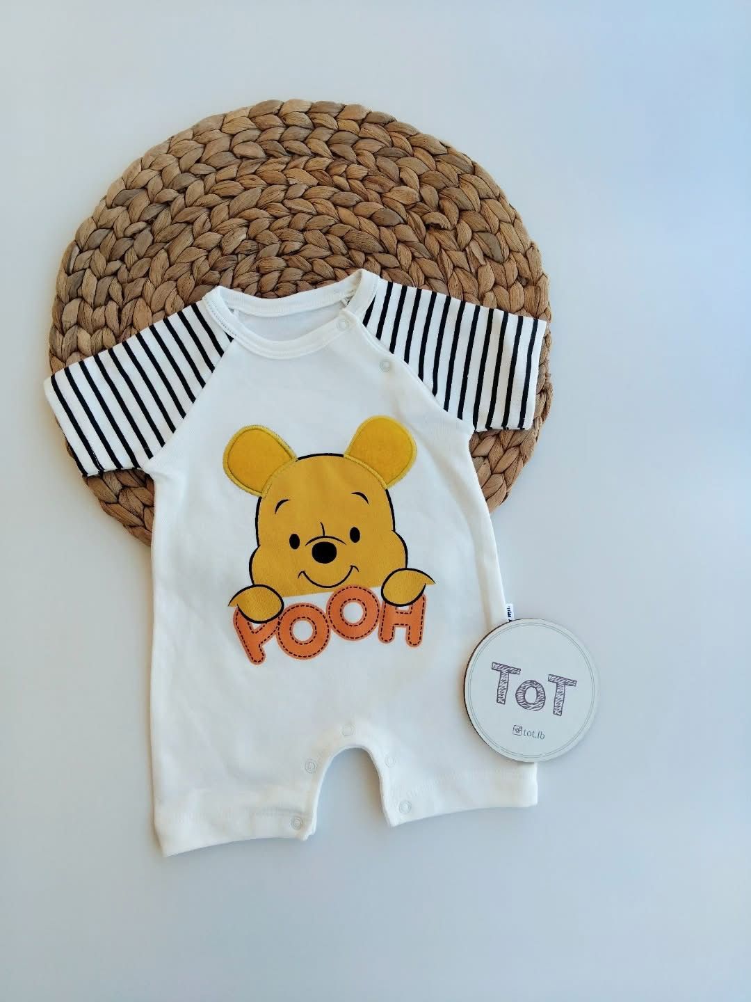 Baby Boy Summer Winnie the Pooh Romper