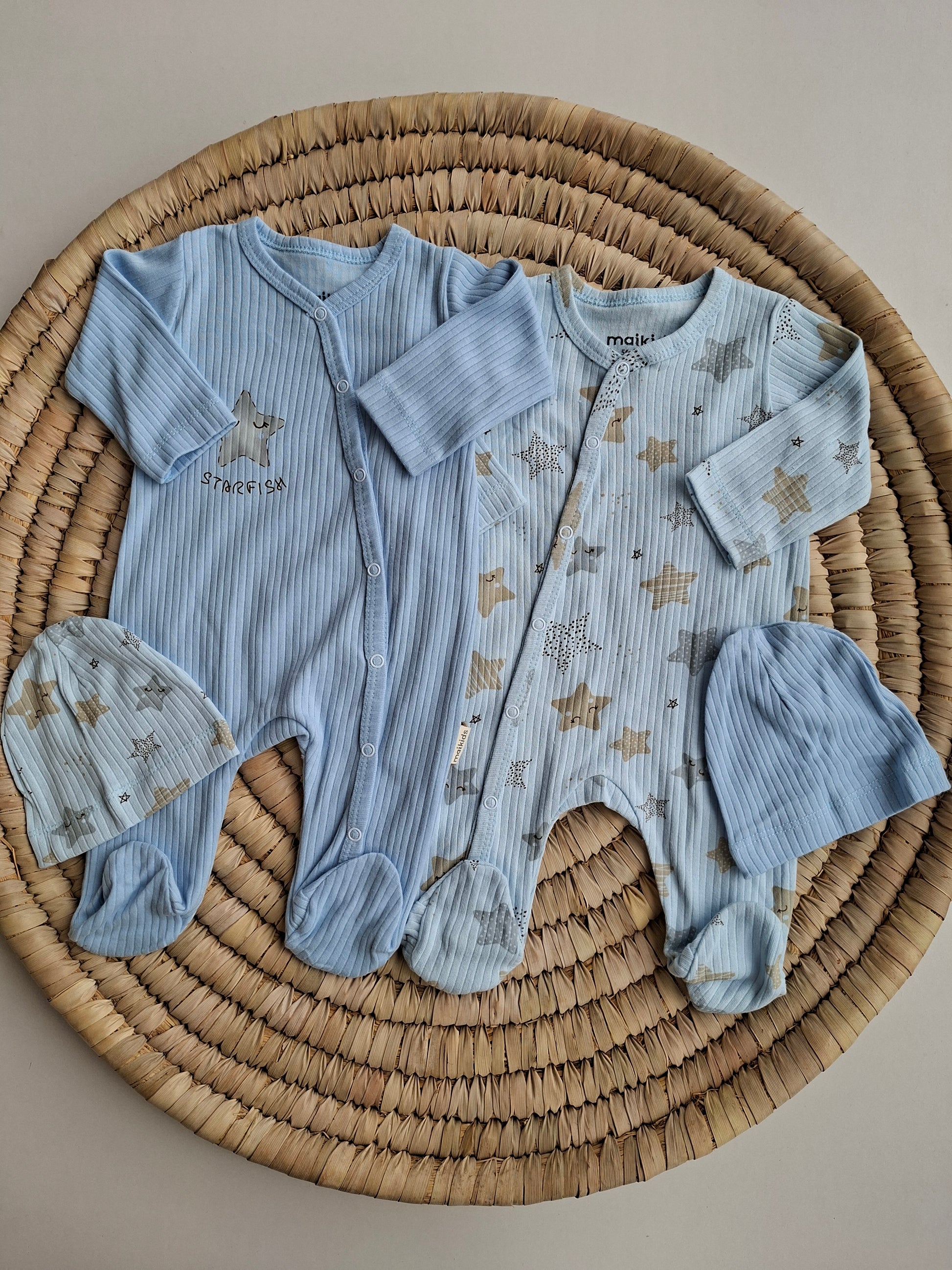 Matching Baby Overalls & Hats