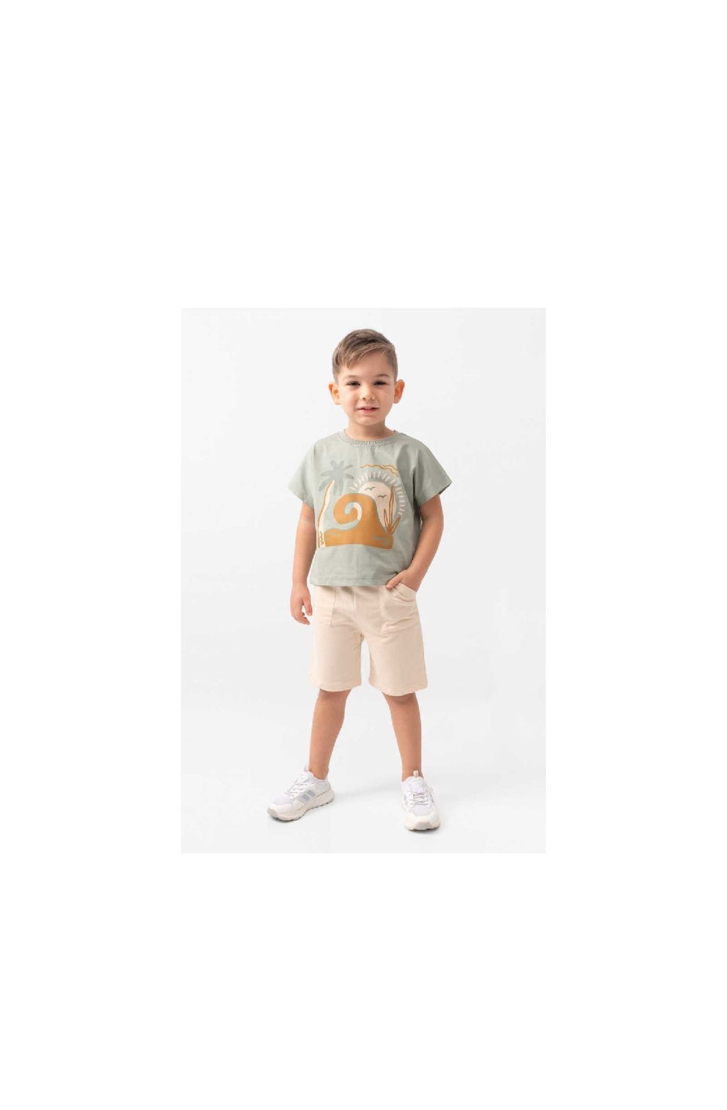 Boy Cotton Summer Outfit