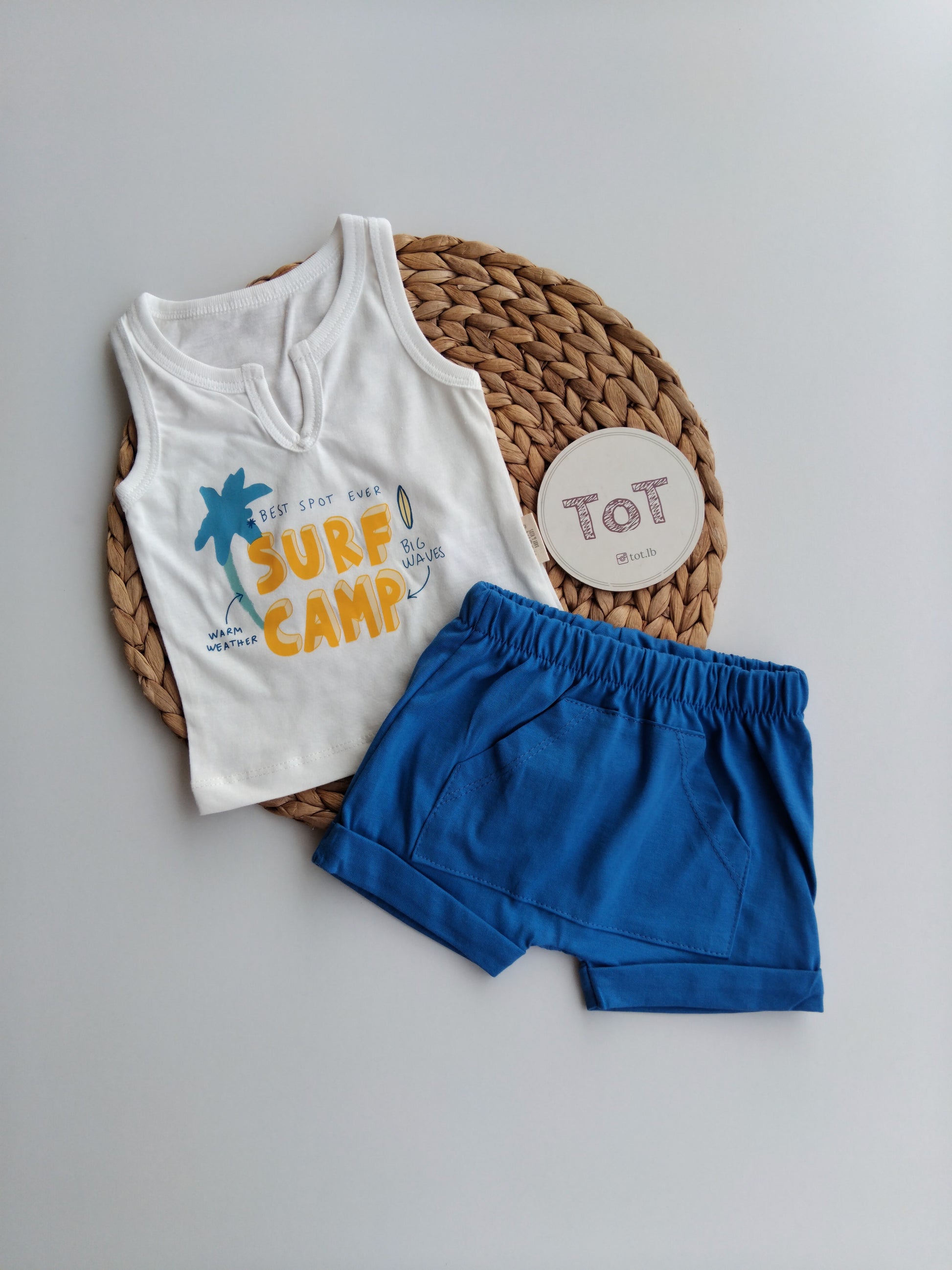 Baby Boy Cotton Summer Set