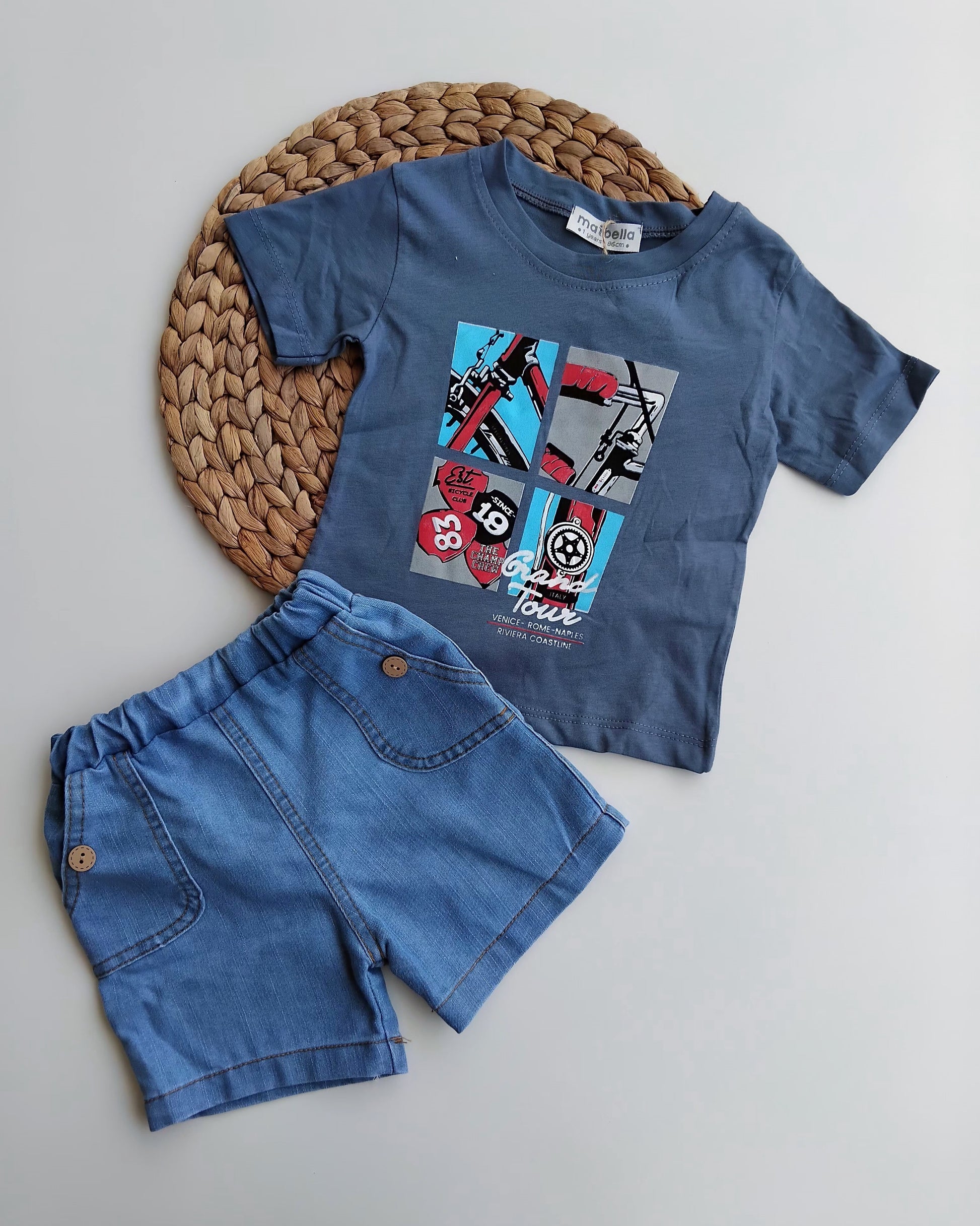 Boy Summer Denim Set