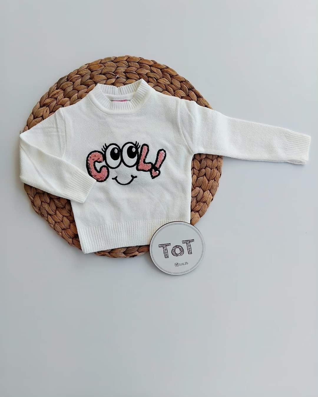 Cozy White Wool Sweater