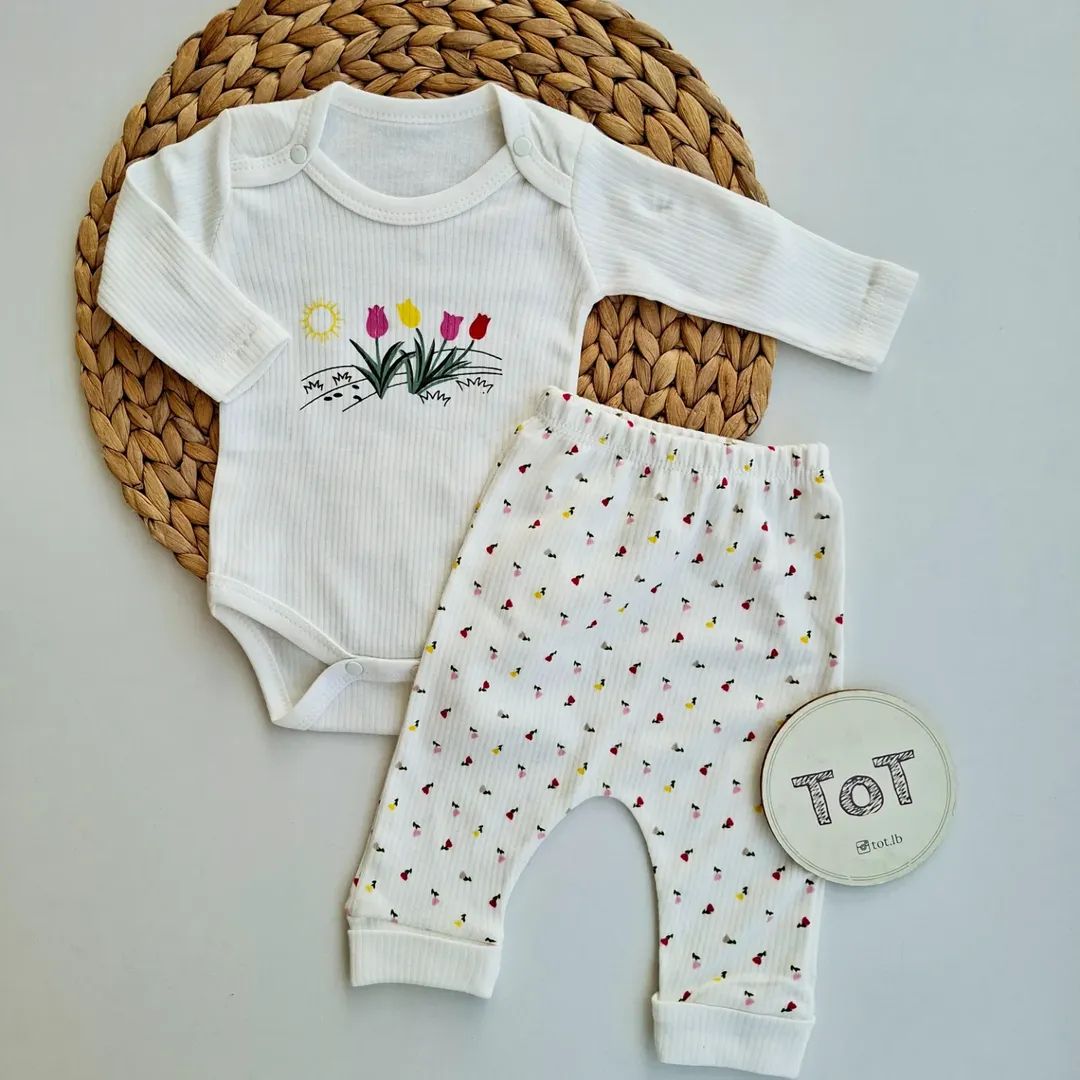 Baby Girl Cotton Outfit