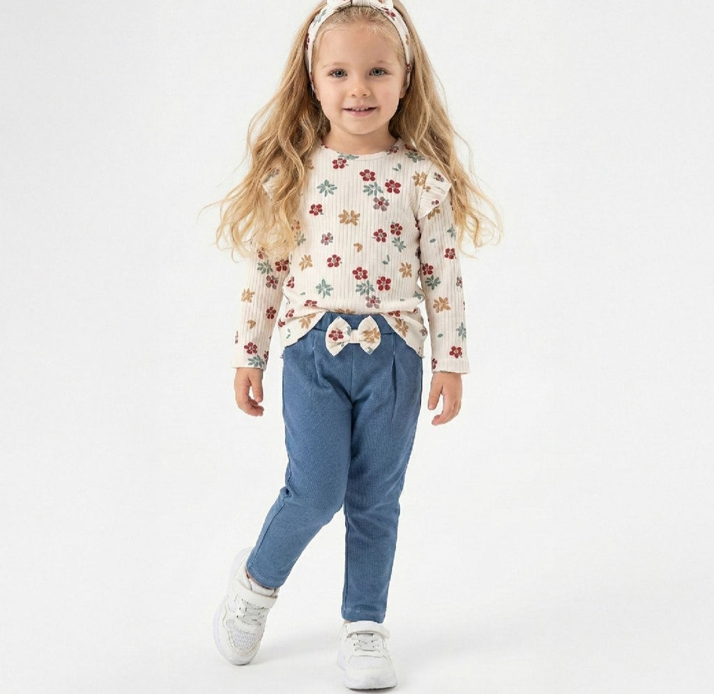Floral Set with Headband