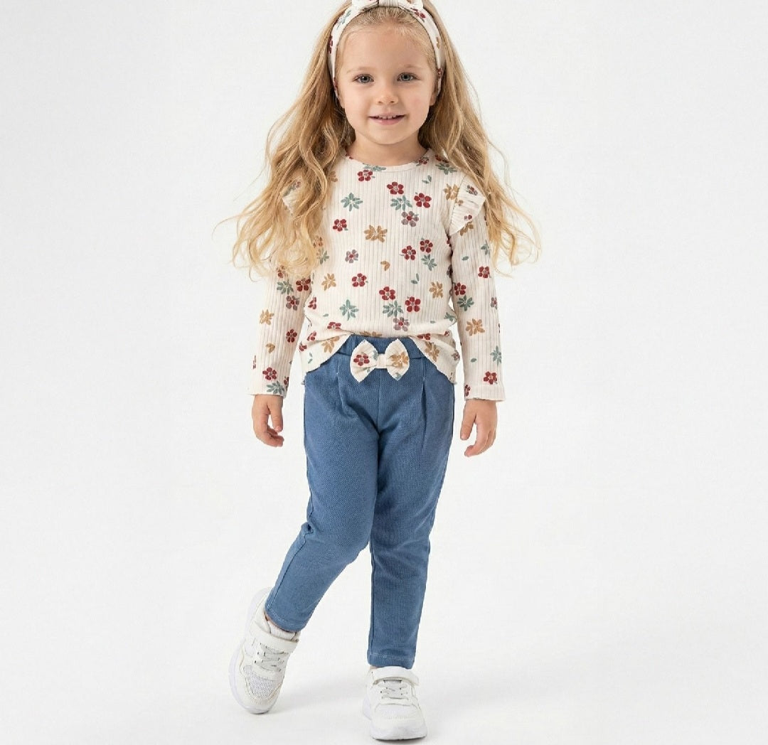 Floral Set with Headband