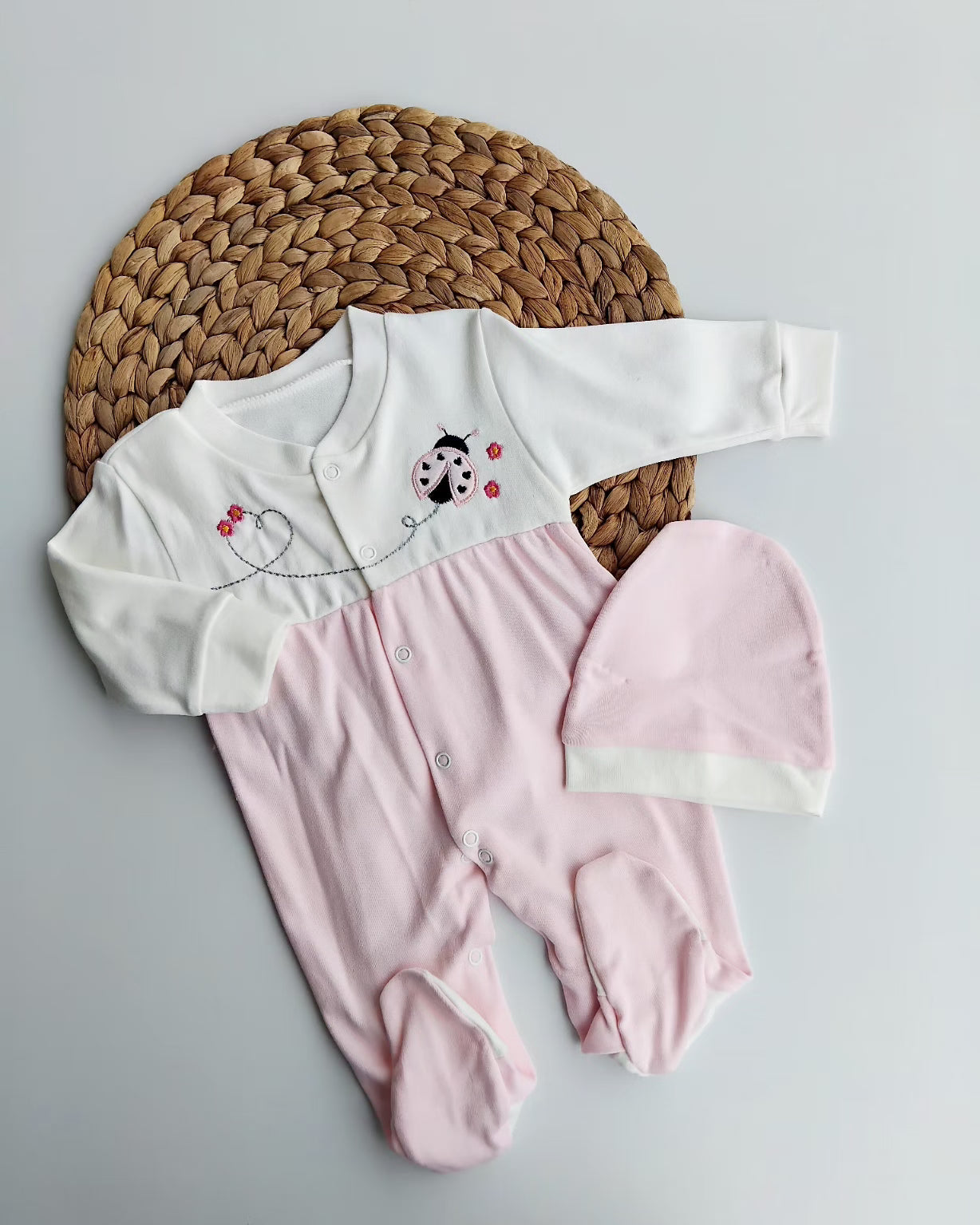 Baby Girl Cotton Overall