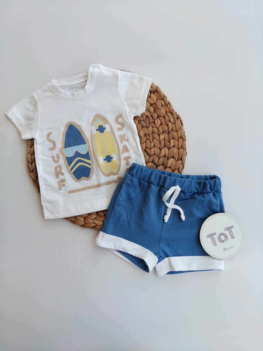 Baby Boy Cotton Summer Set