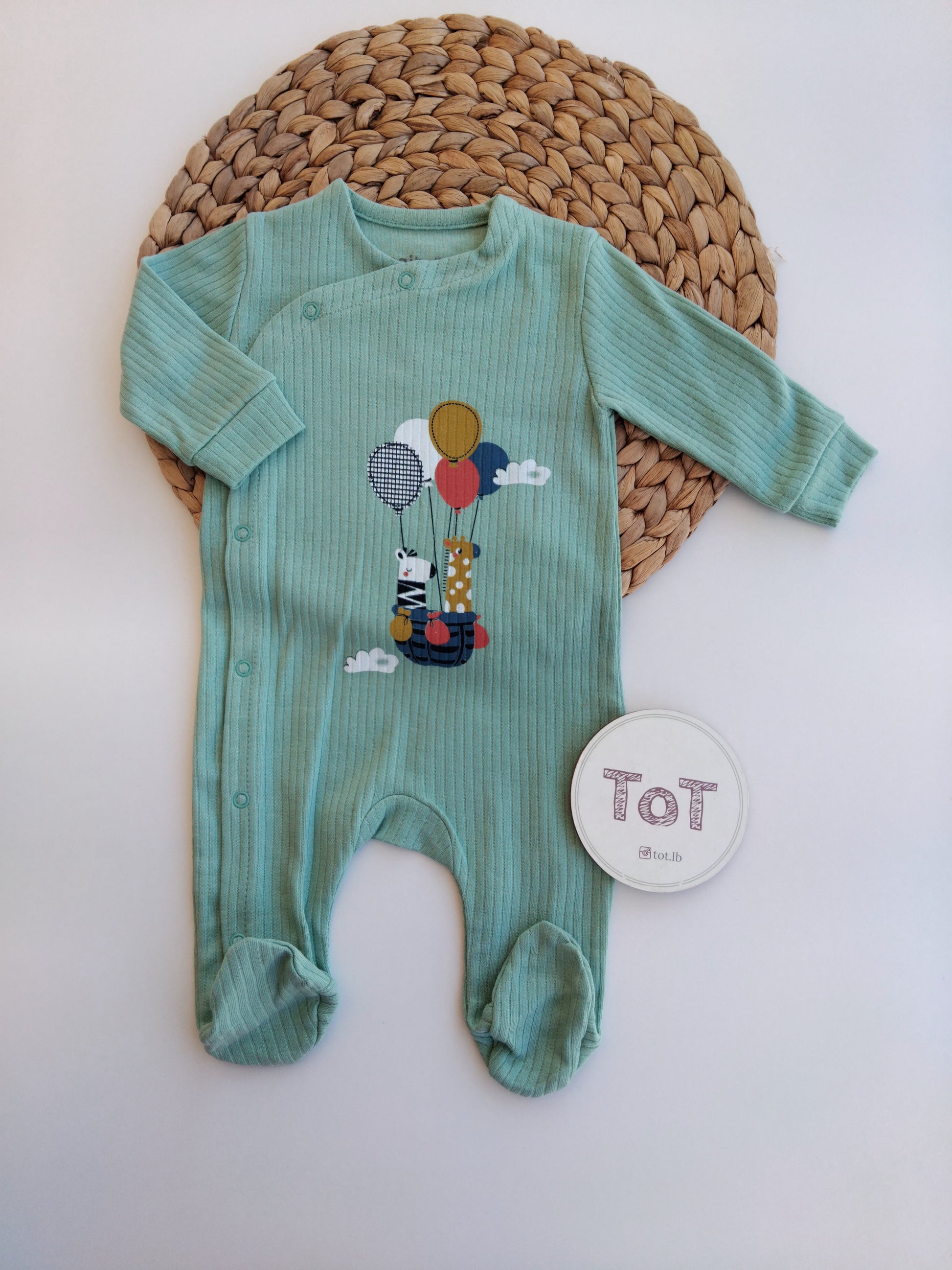 Baby boy cotton overall