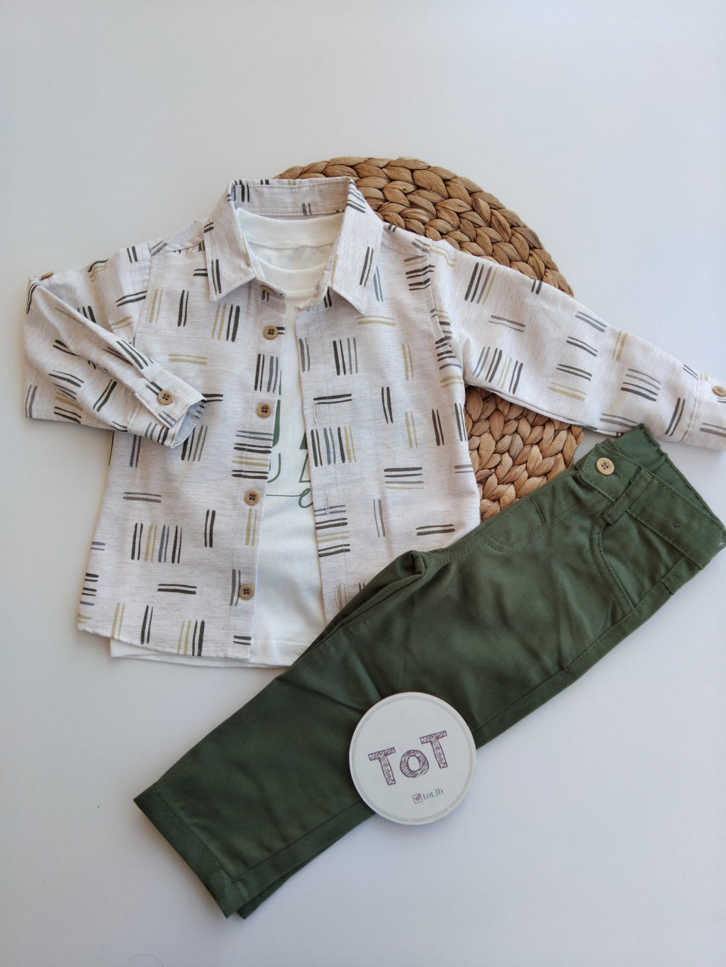 Little Man 3-Piece Casual Set