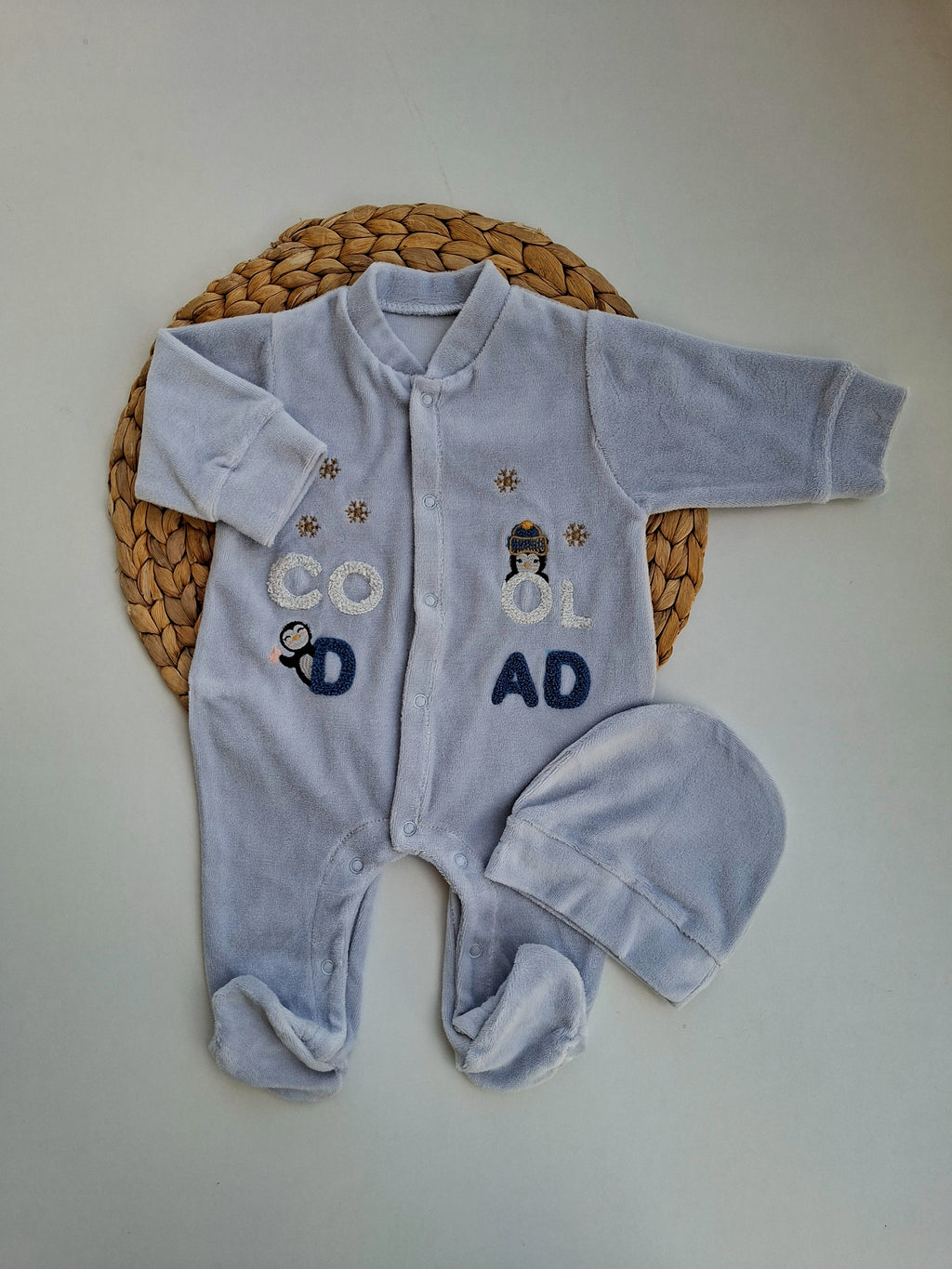 Baby Velvet Overall