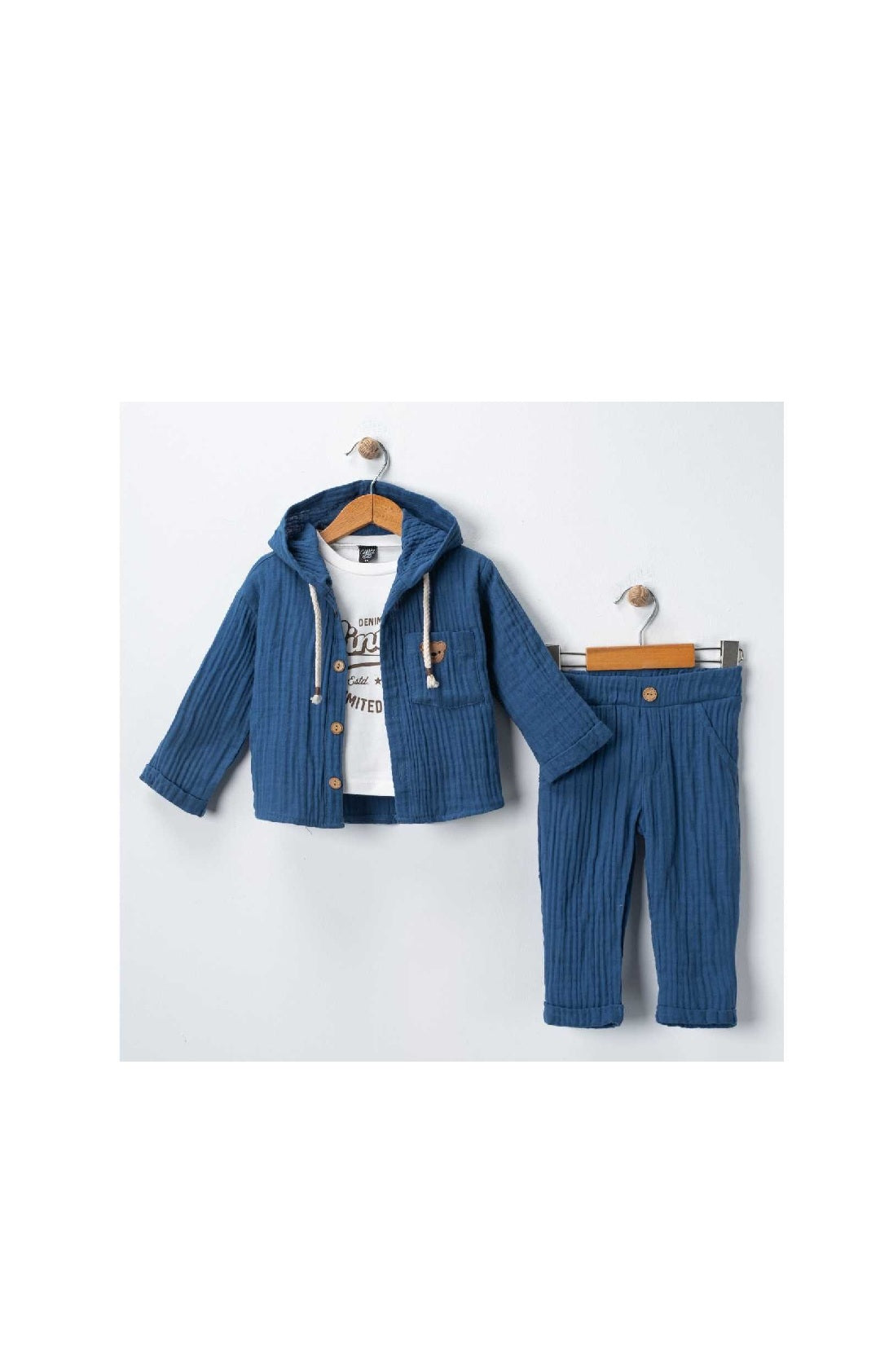 Soft Muslin Outfit for Boys