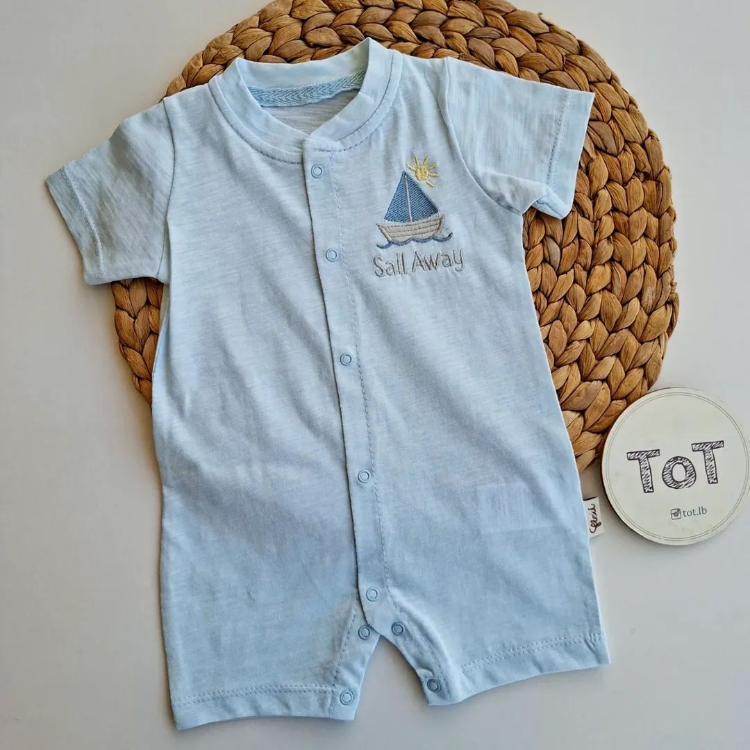 Baby Boy Summer Cotton Romper
