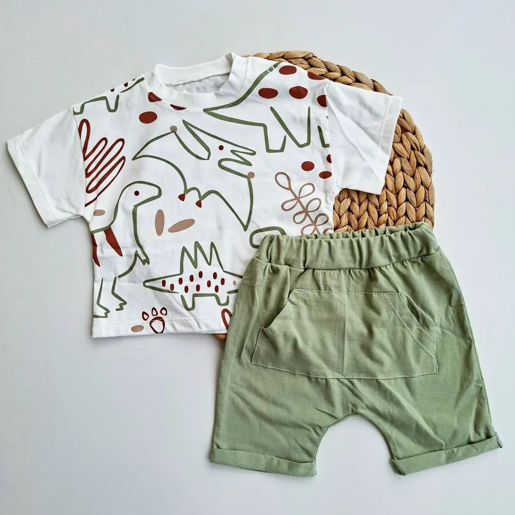 Cotton Summer Outfit for Baby Boy