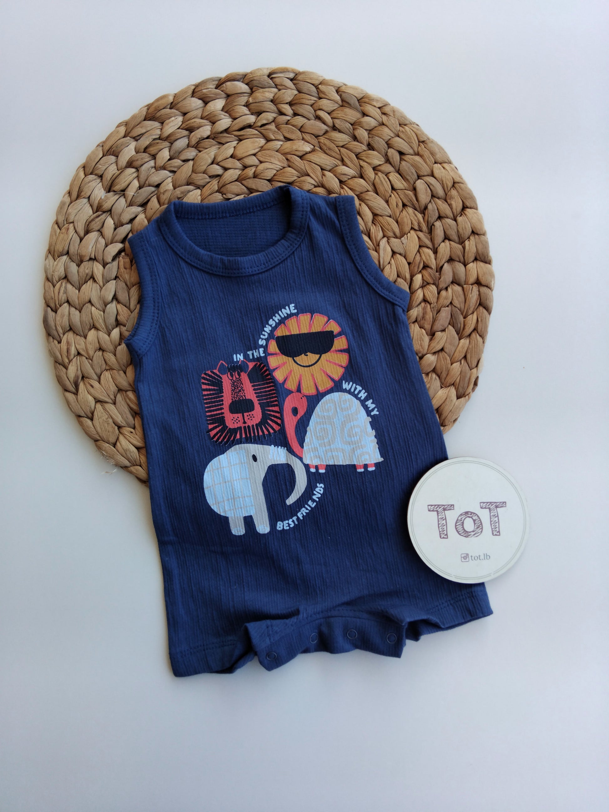 Baby Boy Summer Romper