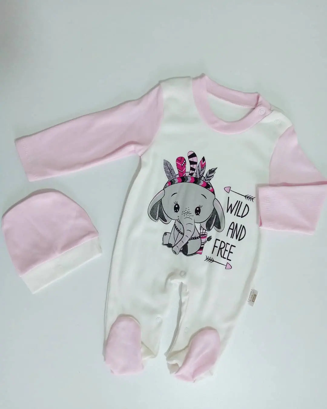 Baby Girl Cotton Overall
