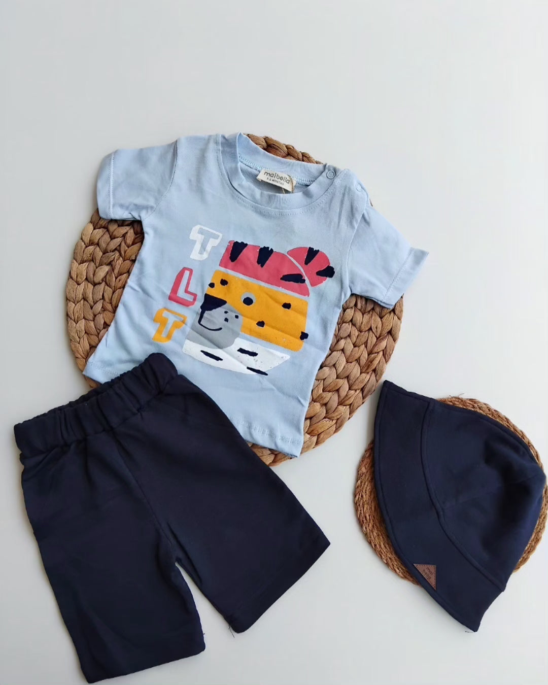 Baby Boy 3-Piece Summer Set