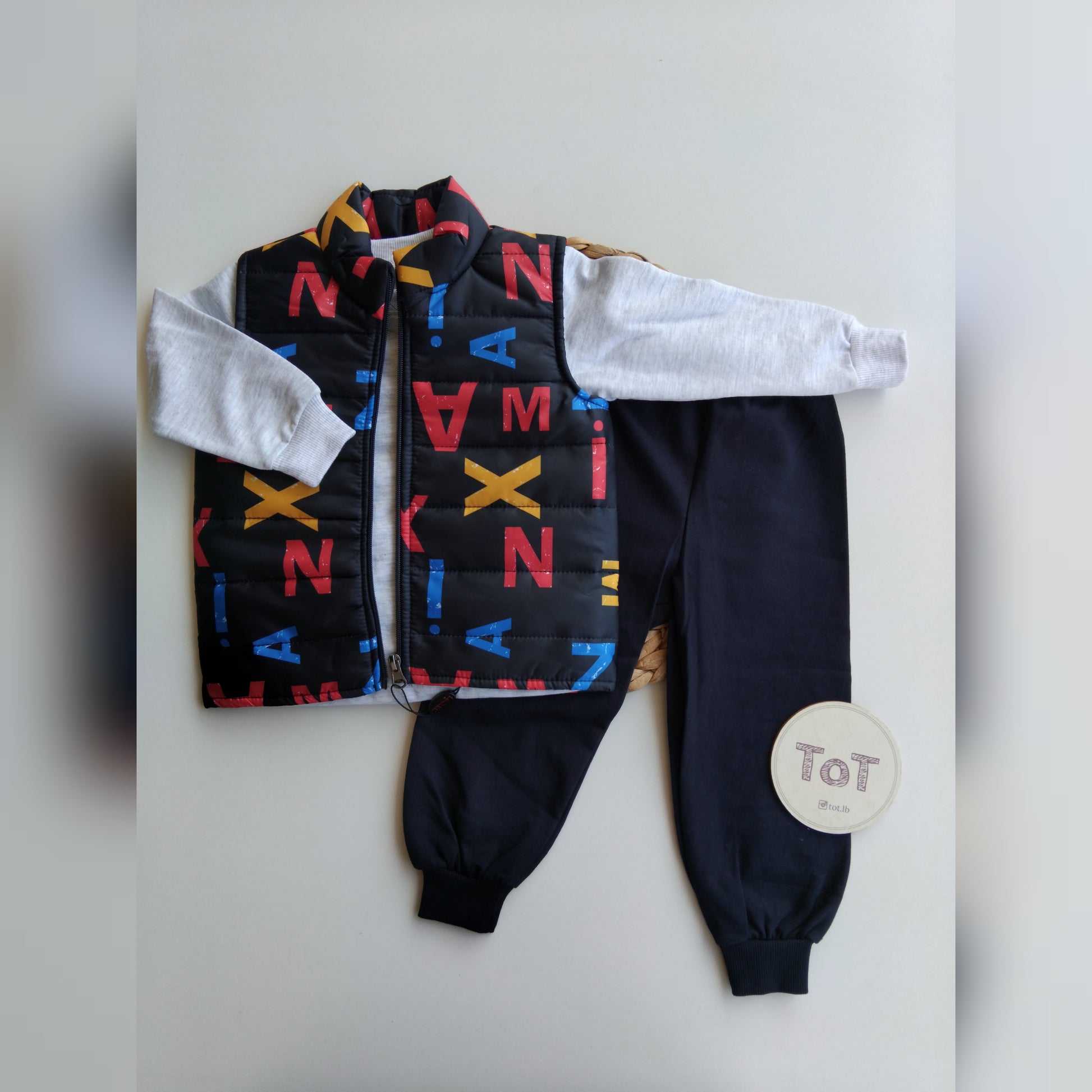 3-Piece cotton set for boys