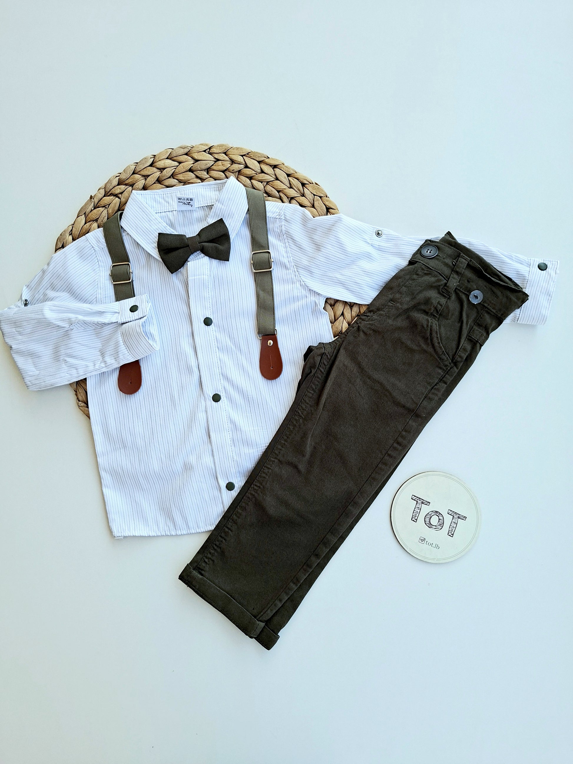 Classic Boy Suspender Set