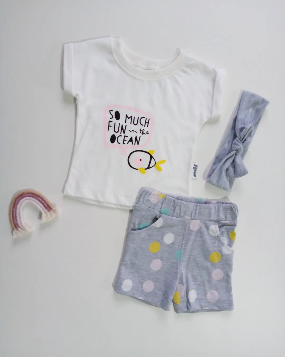 Baby Girl Summer Cotton 3-Piece Set