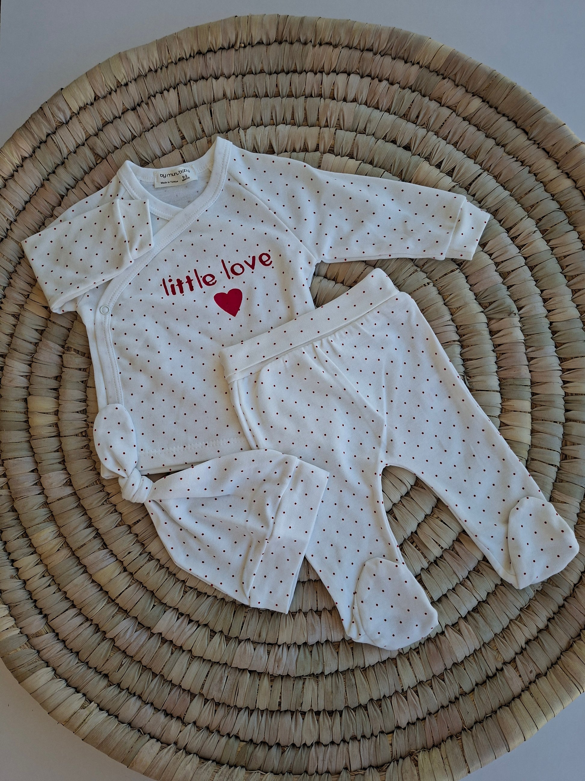 100% Cotton Baby 3-Piece Outfit
