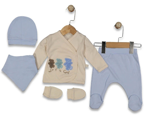 5-Piece Baby Boy Hospital Set