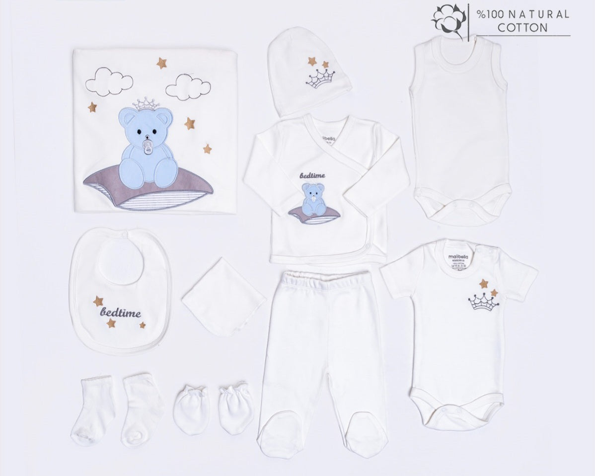 10-Piece Hospital Set for Baby Boy