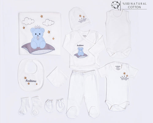 10-Piece Hospital Set for Baby Boy