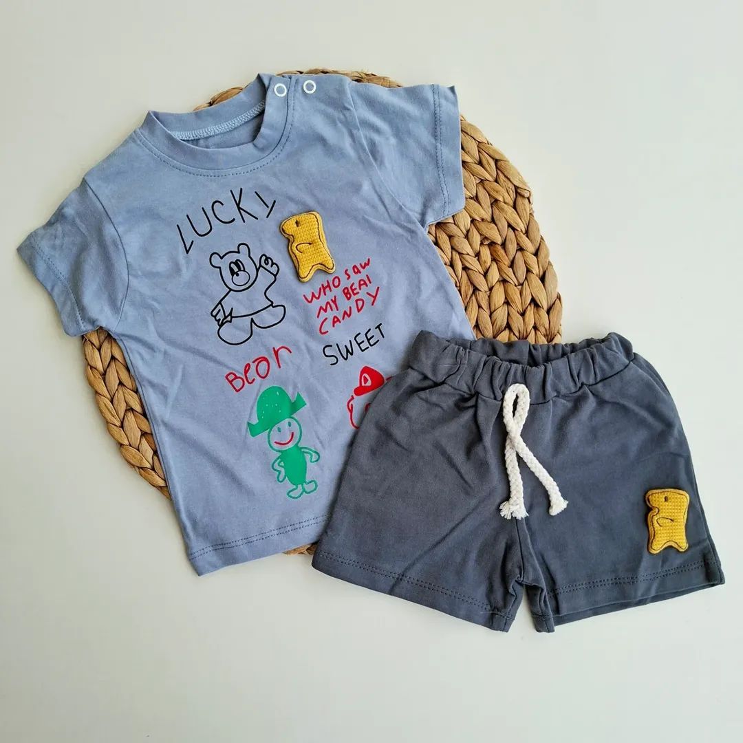 Baby Boy Cotton Summer Set
