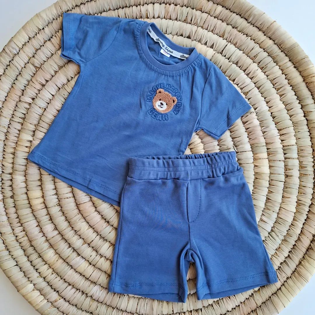 Baby Boy Blue Summer Set