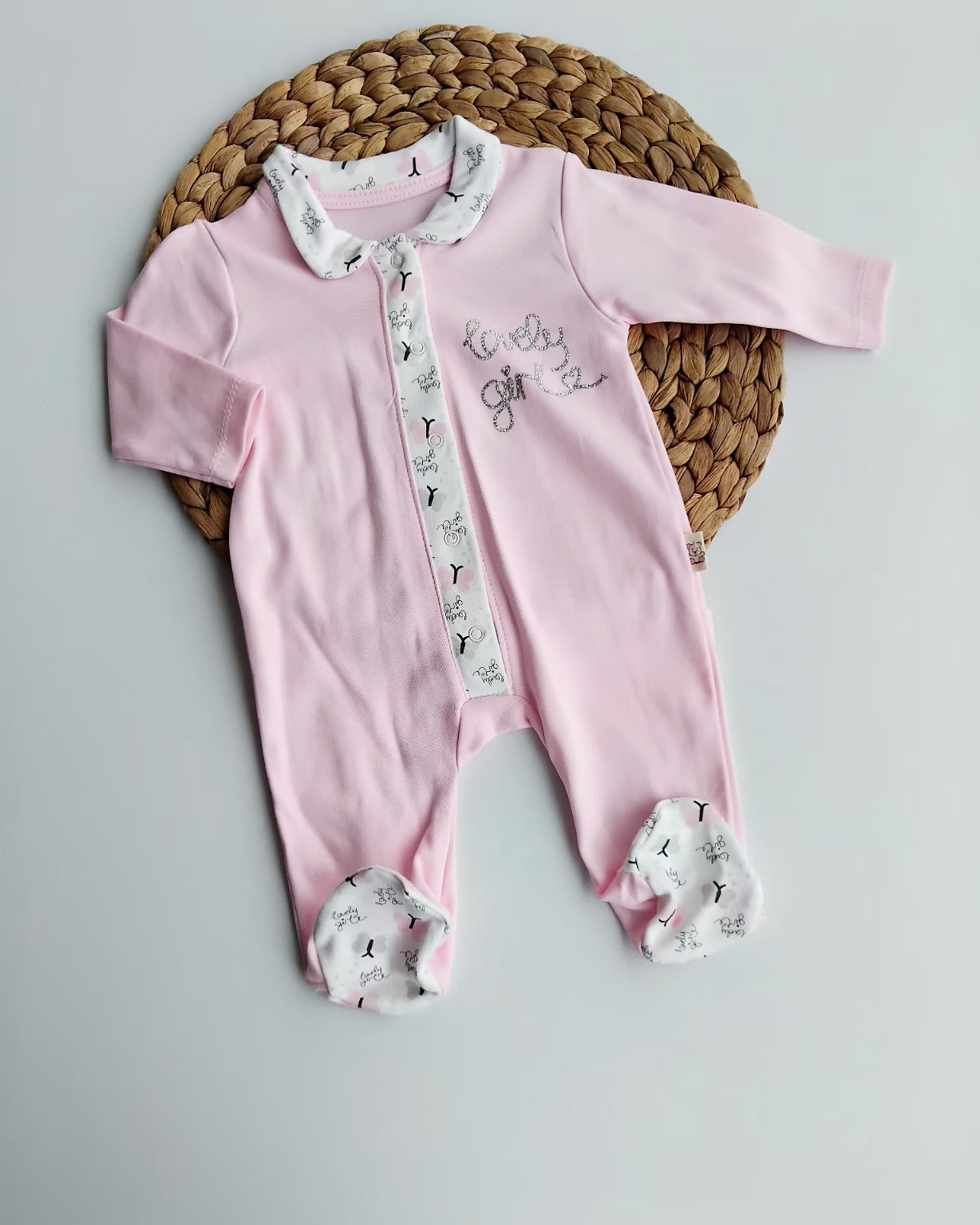 Baby Girl Cotton Overall