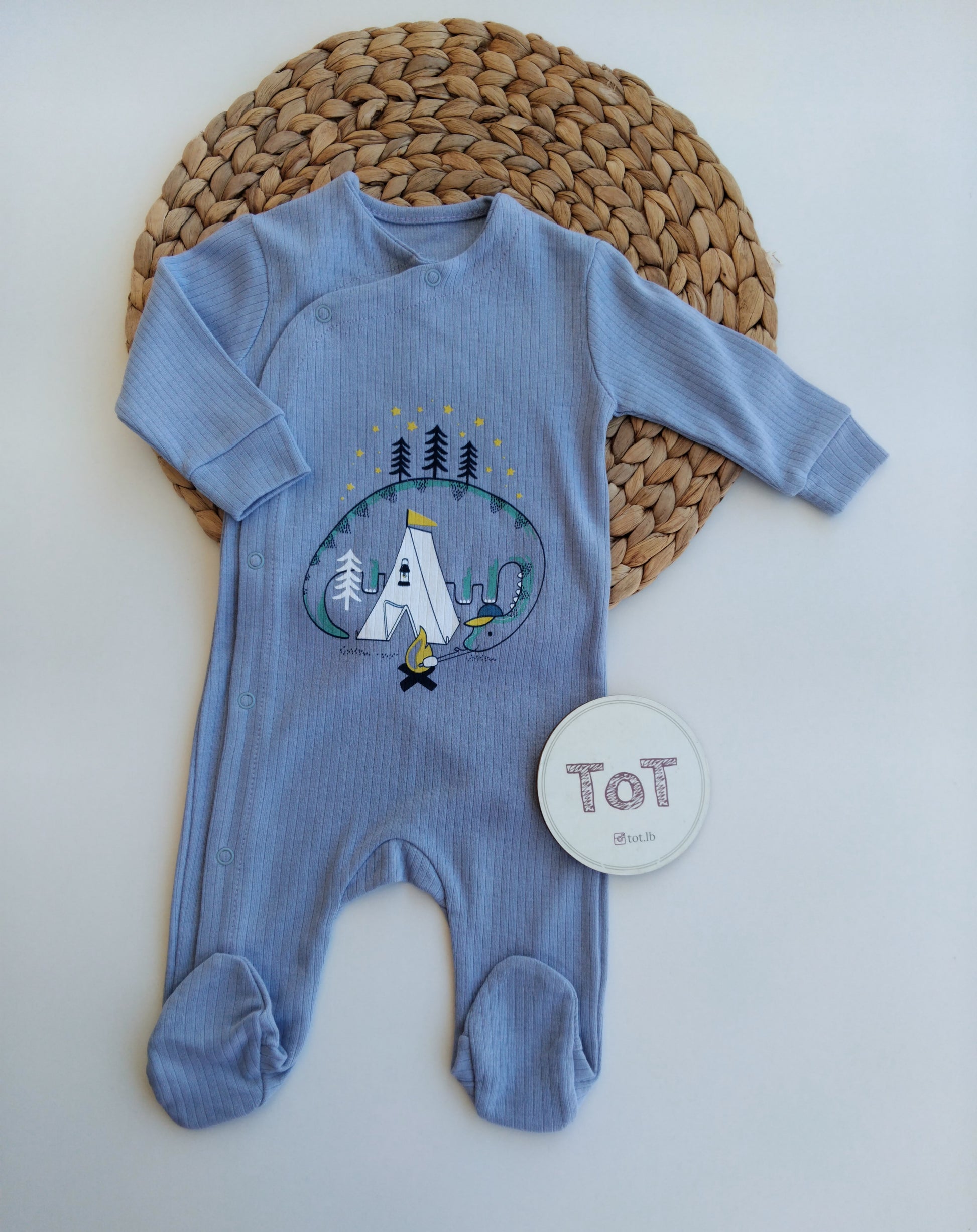Baby boy cotton overall