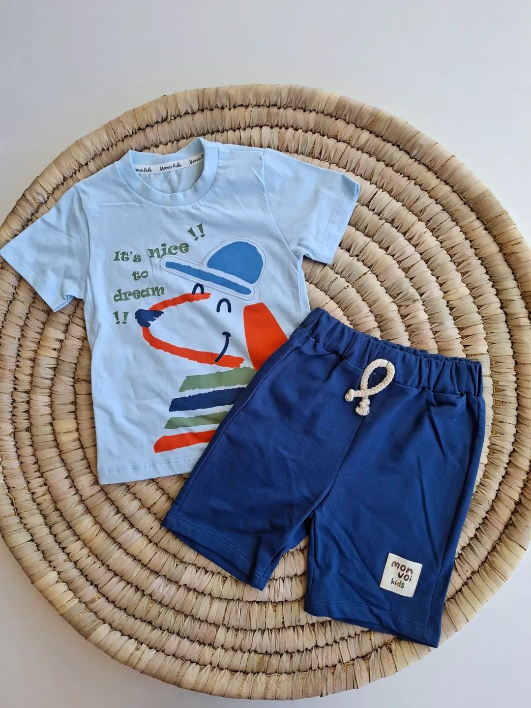 Boys 100% Cotton Summer Set