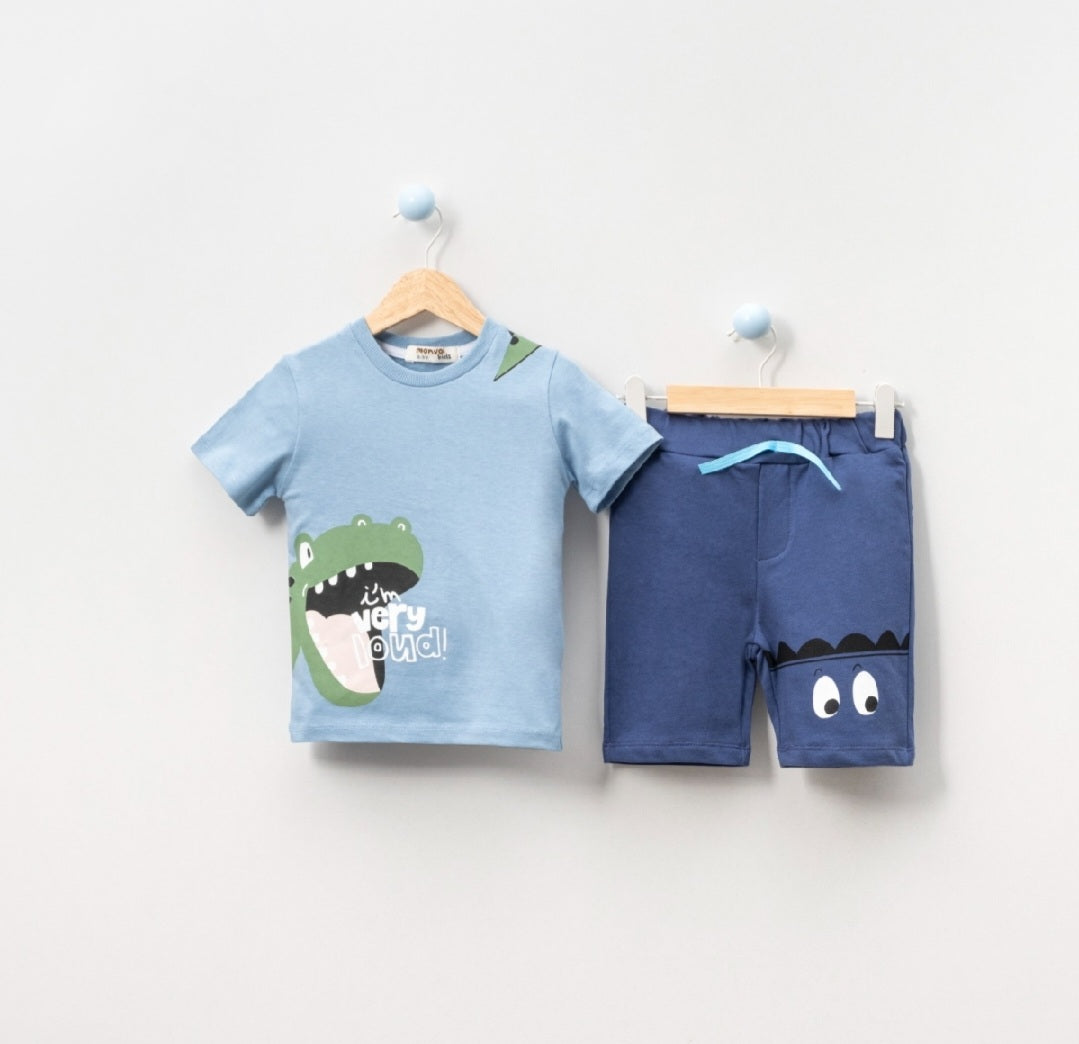 Blue Breeze Cotton Outfit