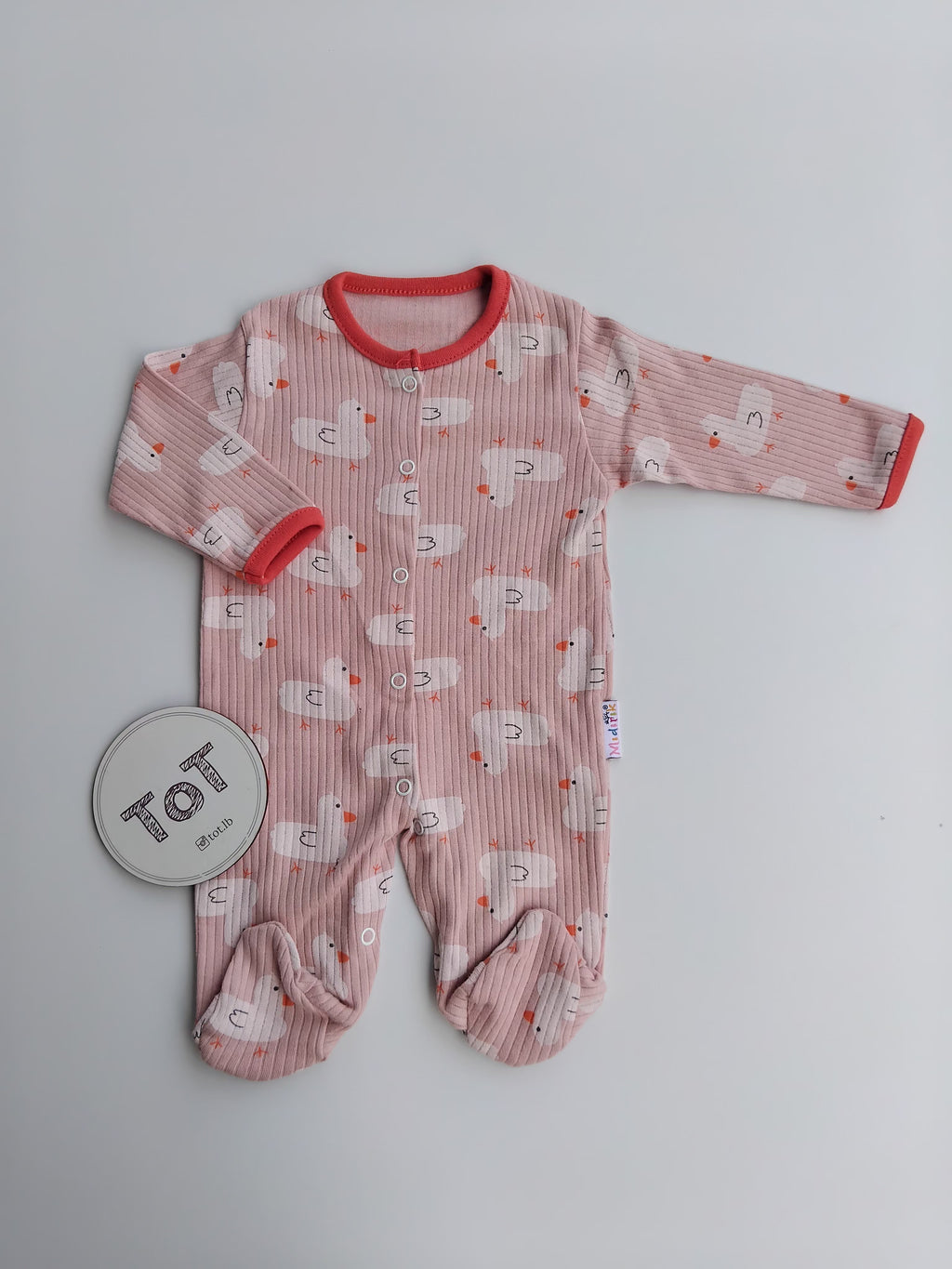 Baby Girl Cotton Romper