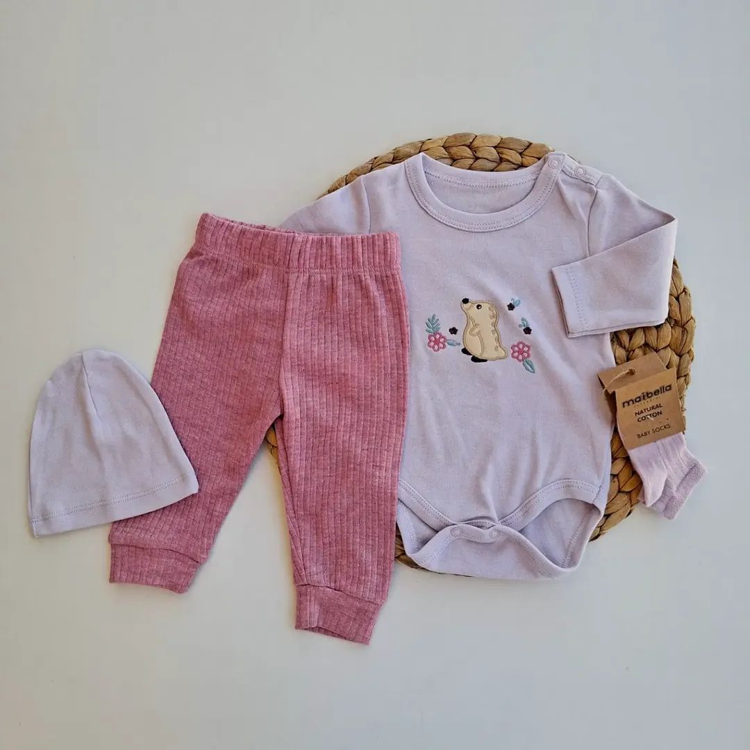 4-Piece Baby Cotton Set