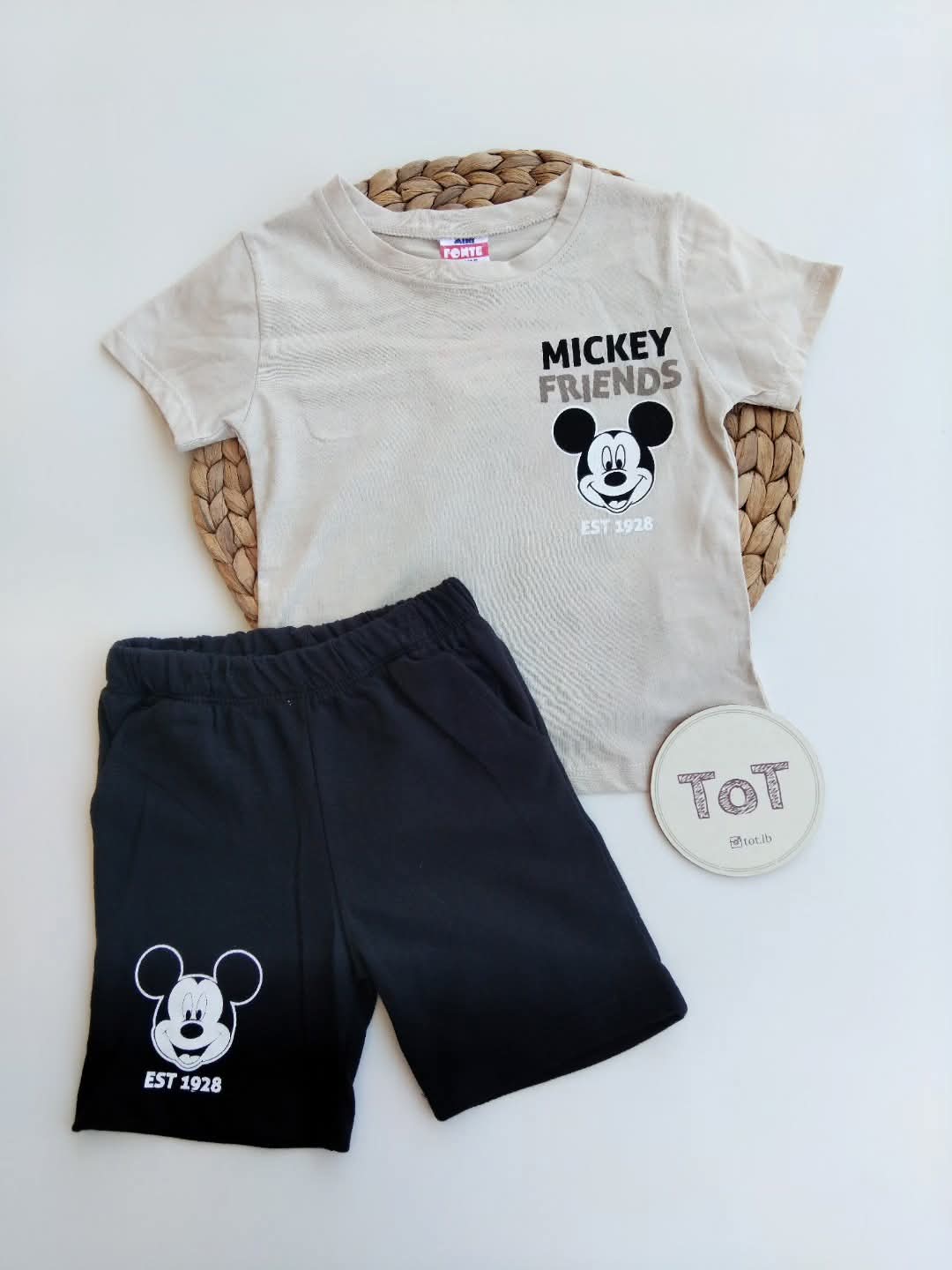 Boys cotton summer set
