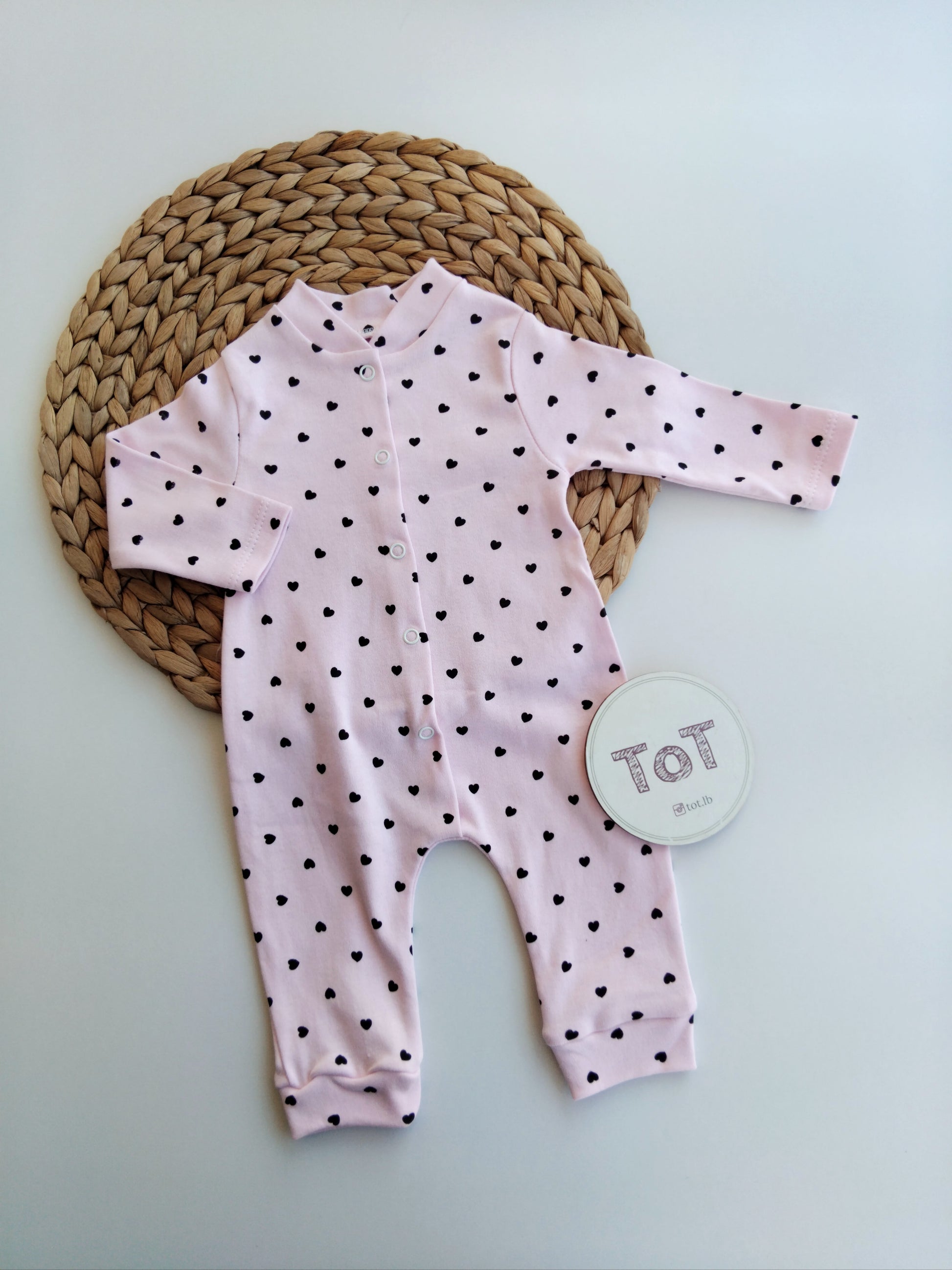 Baby Girl Cotton Romper
