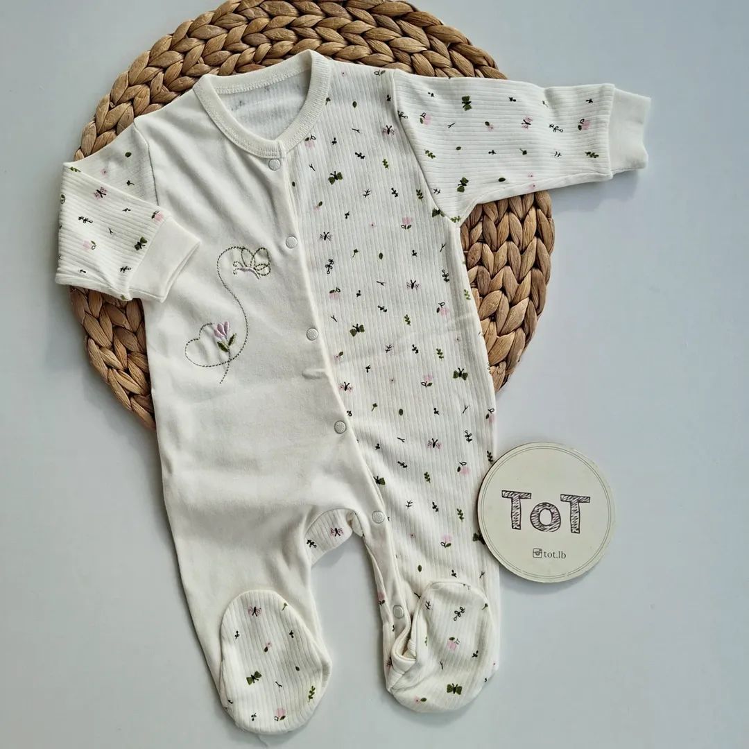 Baby Girl Cotton Overall