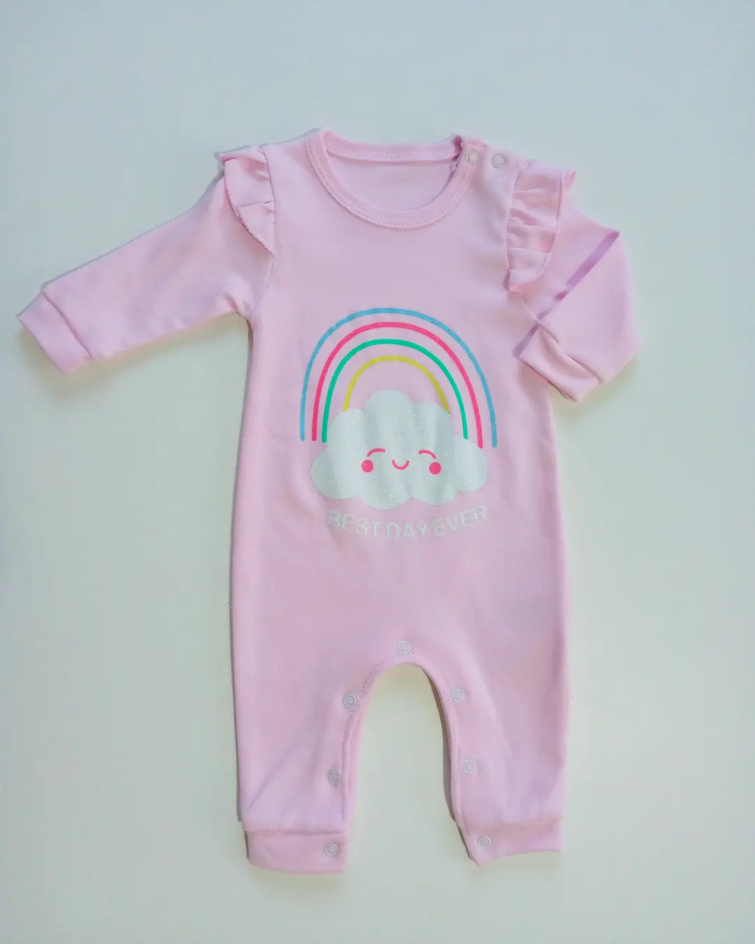 Baby Girl Cotton Romper