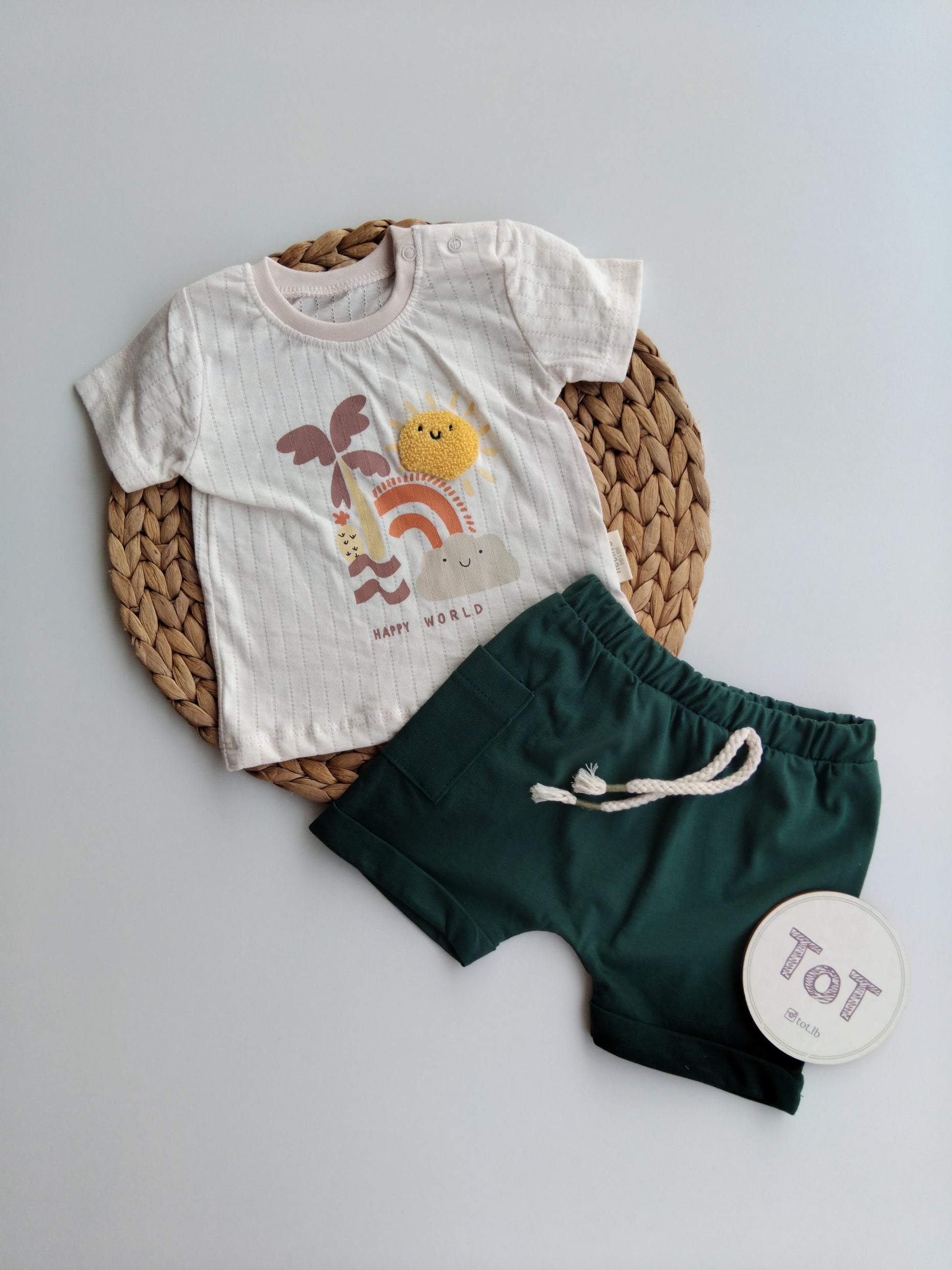 Baby Boy Cotton Summer Set