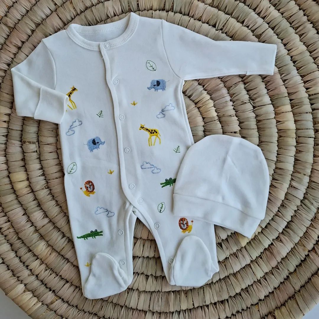 Baby Boy Cotton Overall