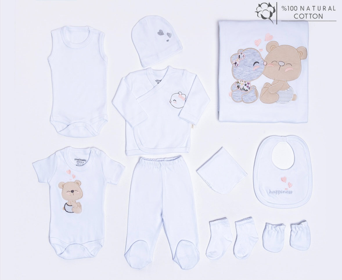 10-Piece Hospital Set for Baby Girl