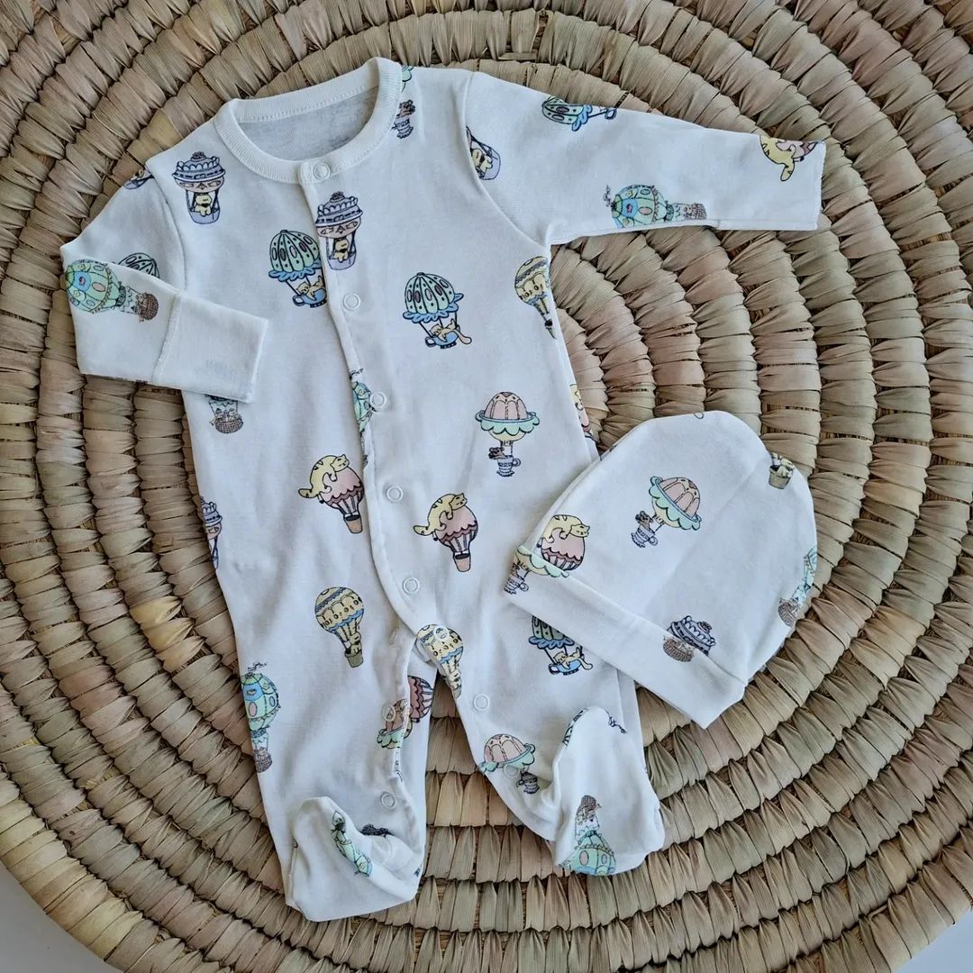 Unisex Baby Cotton Overall