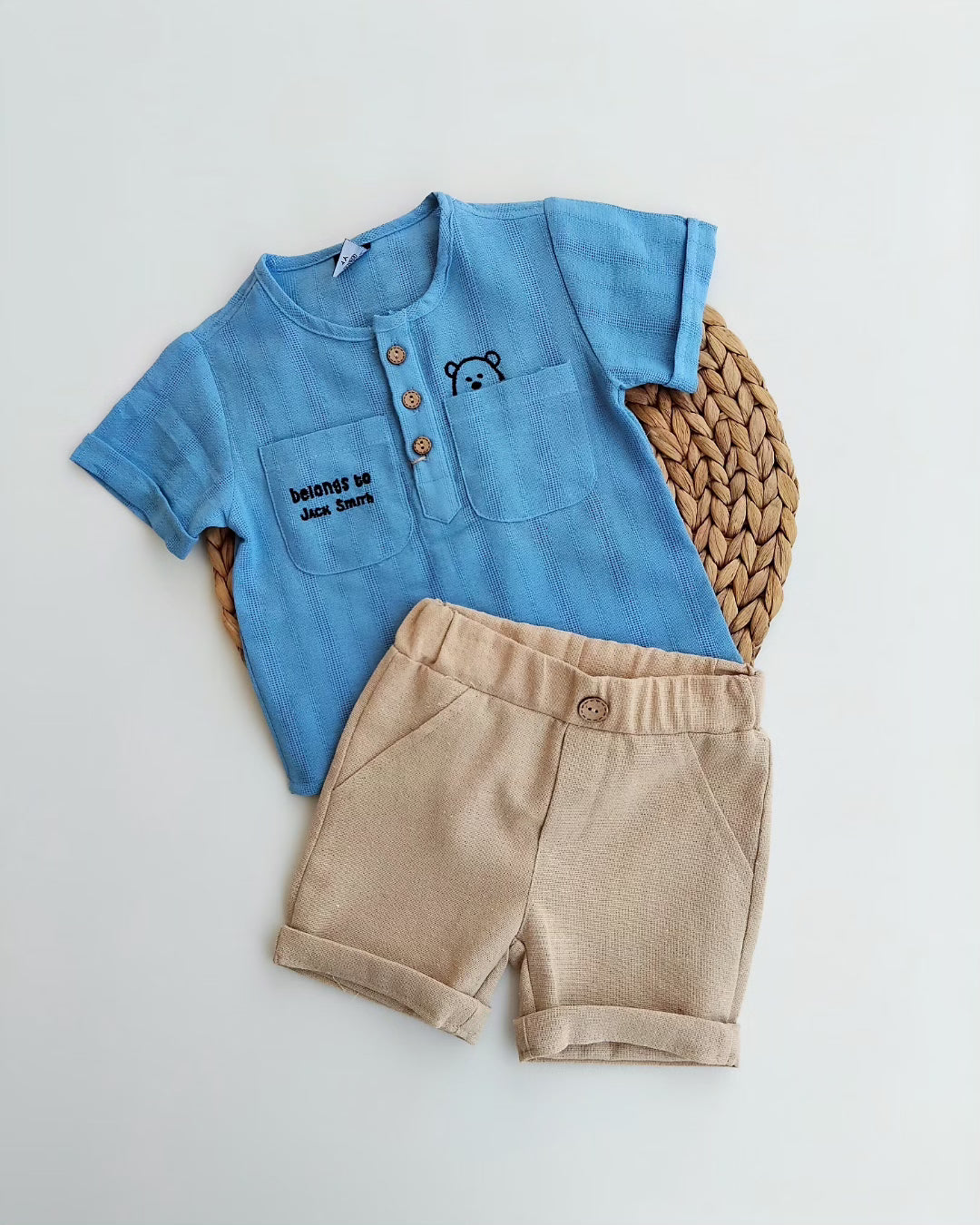 Boy Linen Summer Set