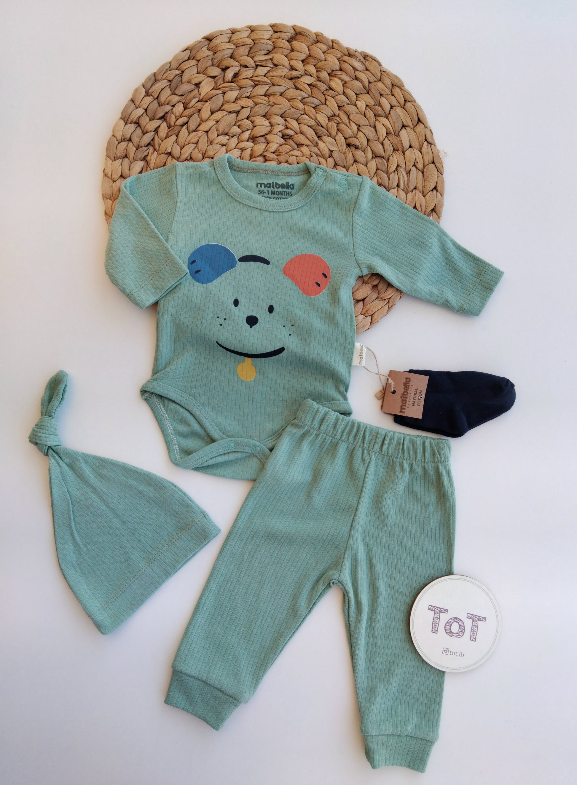 Baby boy cotton outfit