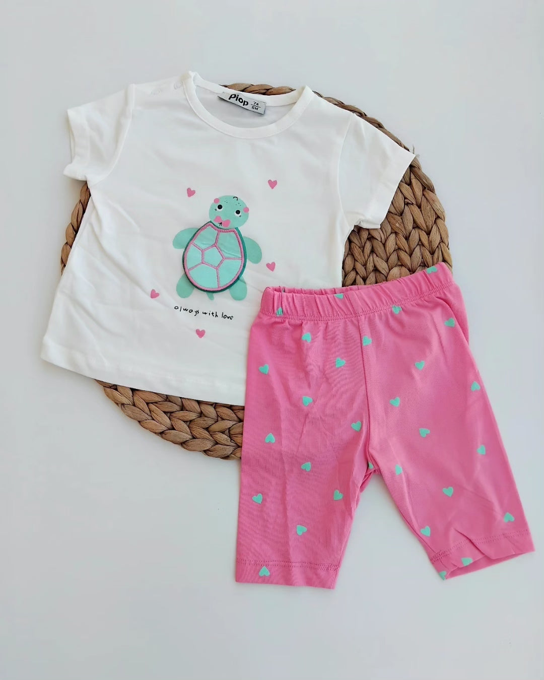 Baby Girl Cotton Summer Set