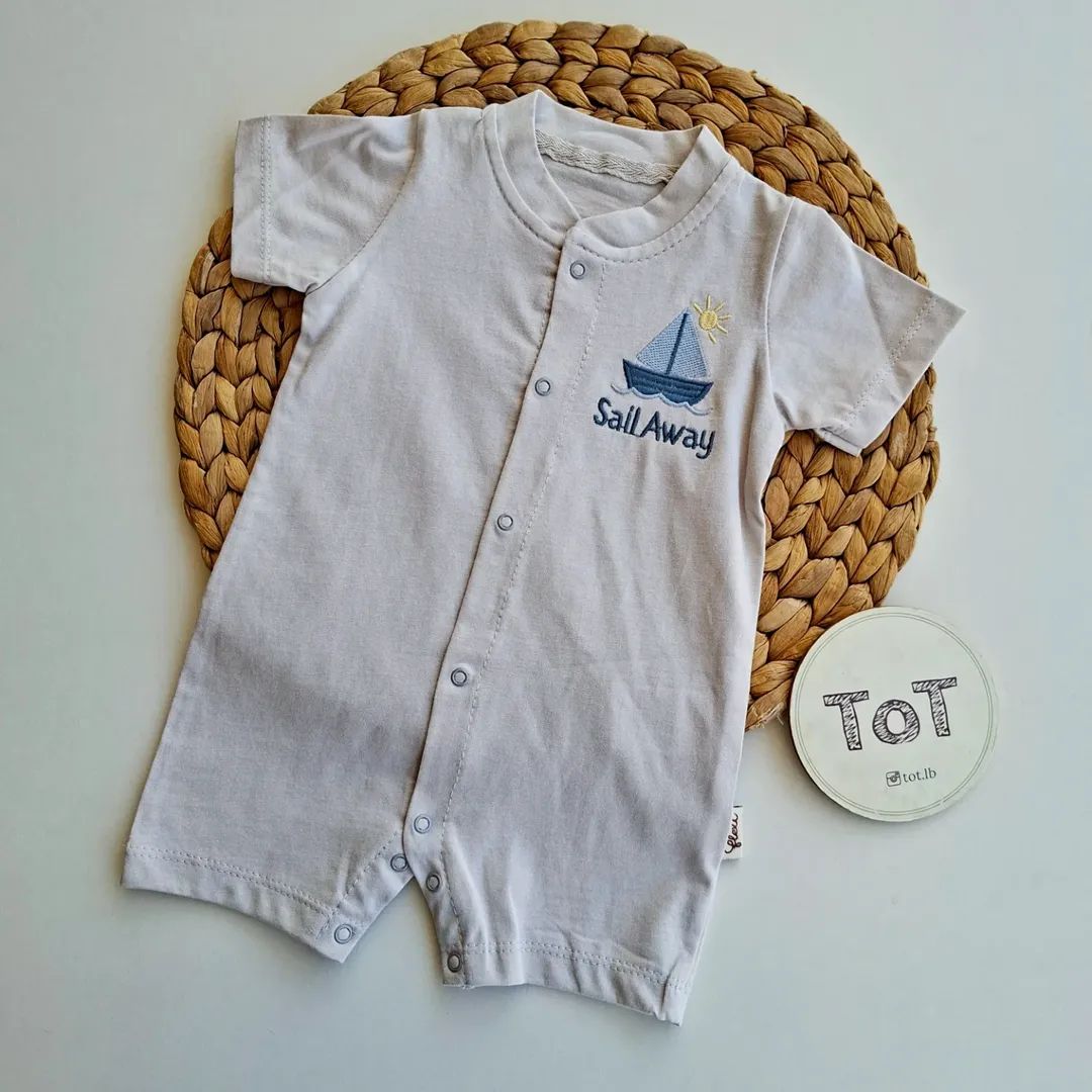 Baby Boy Summer Cotton Romper